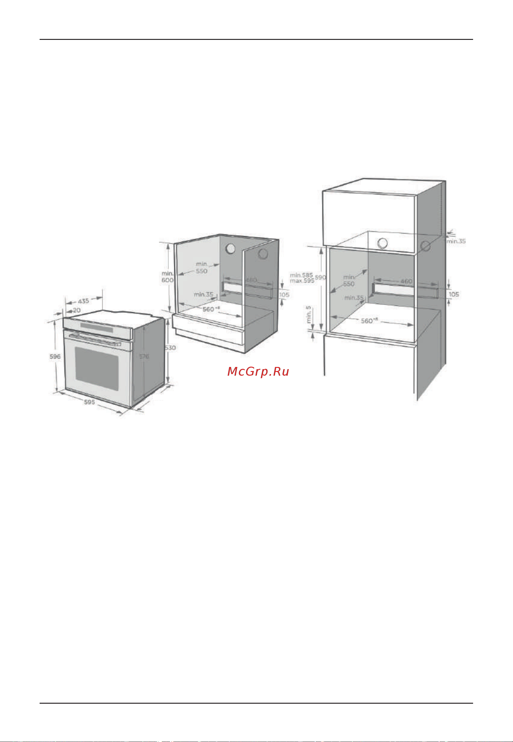 Korting OKB 1310 GNBX [23/32] Подключение духового шкафа к электросети