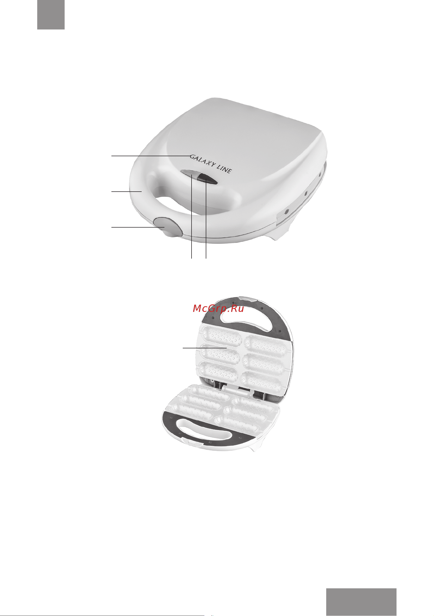 Galaxy Line GL2955 [7/21] Функциональные элементы электроприбора