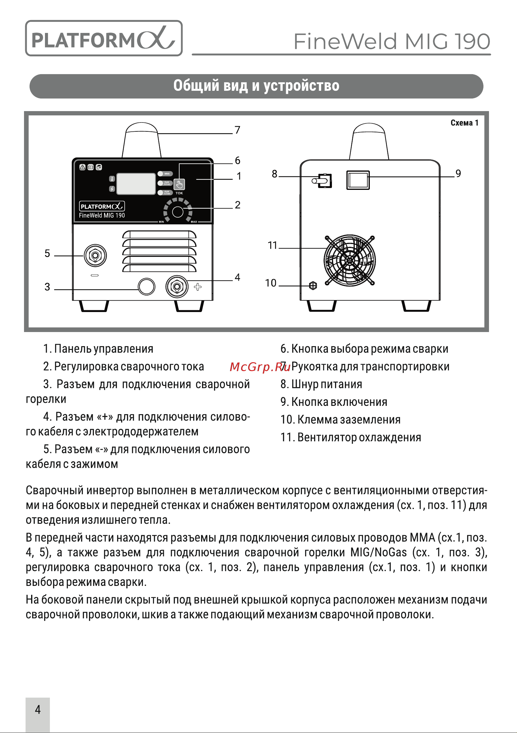 Platform PL-FWMIG190 [4/12] Страница 4