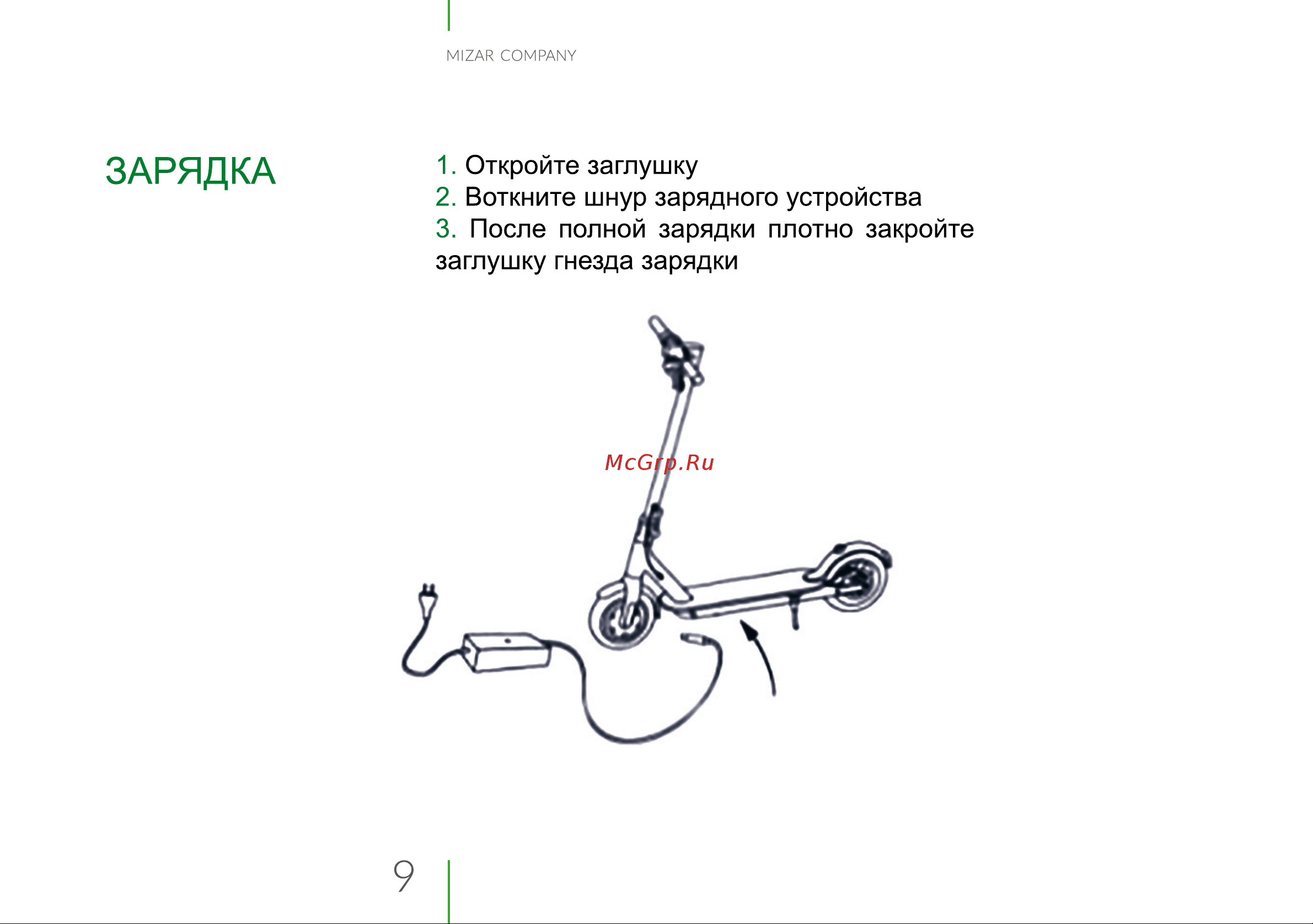 Mizar Kron PRO 2.0 [9/28] Страница 9