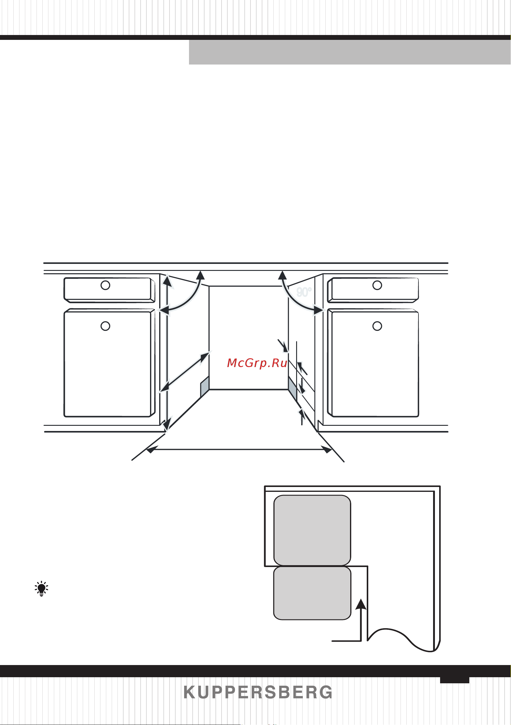 Kuppersberg GLM 6096 [71/156] Built in installation for the integrated model