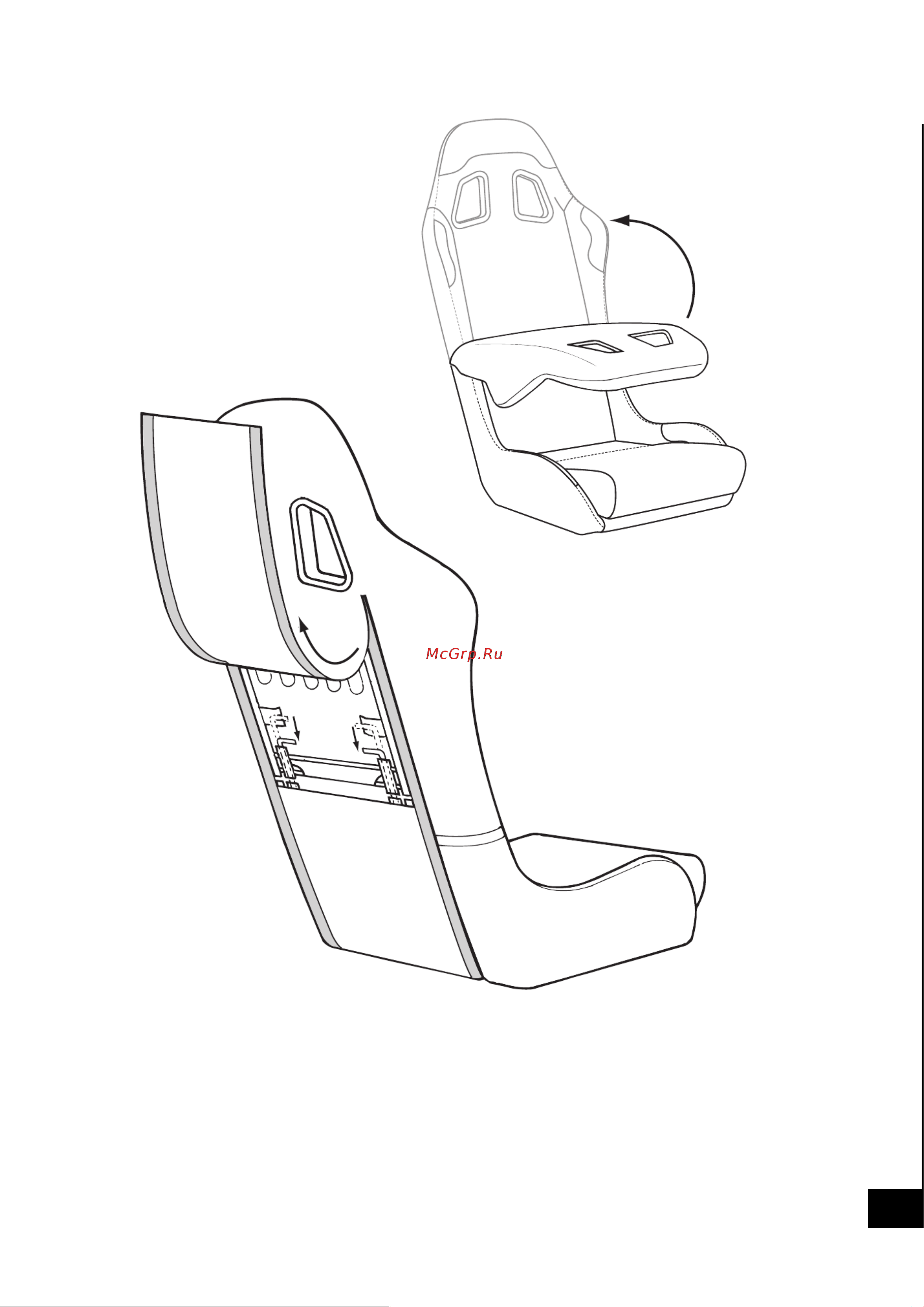 Playseat Evolution PRO Actifit REP.00262 Руководство по эксплуатации онлайн [5/14] 802113