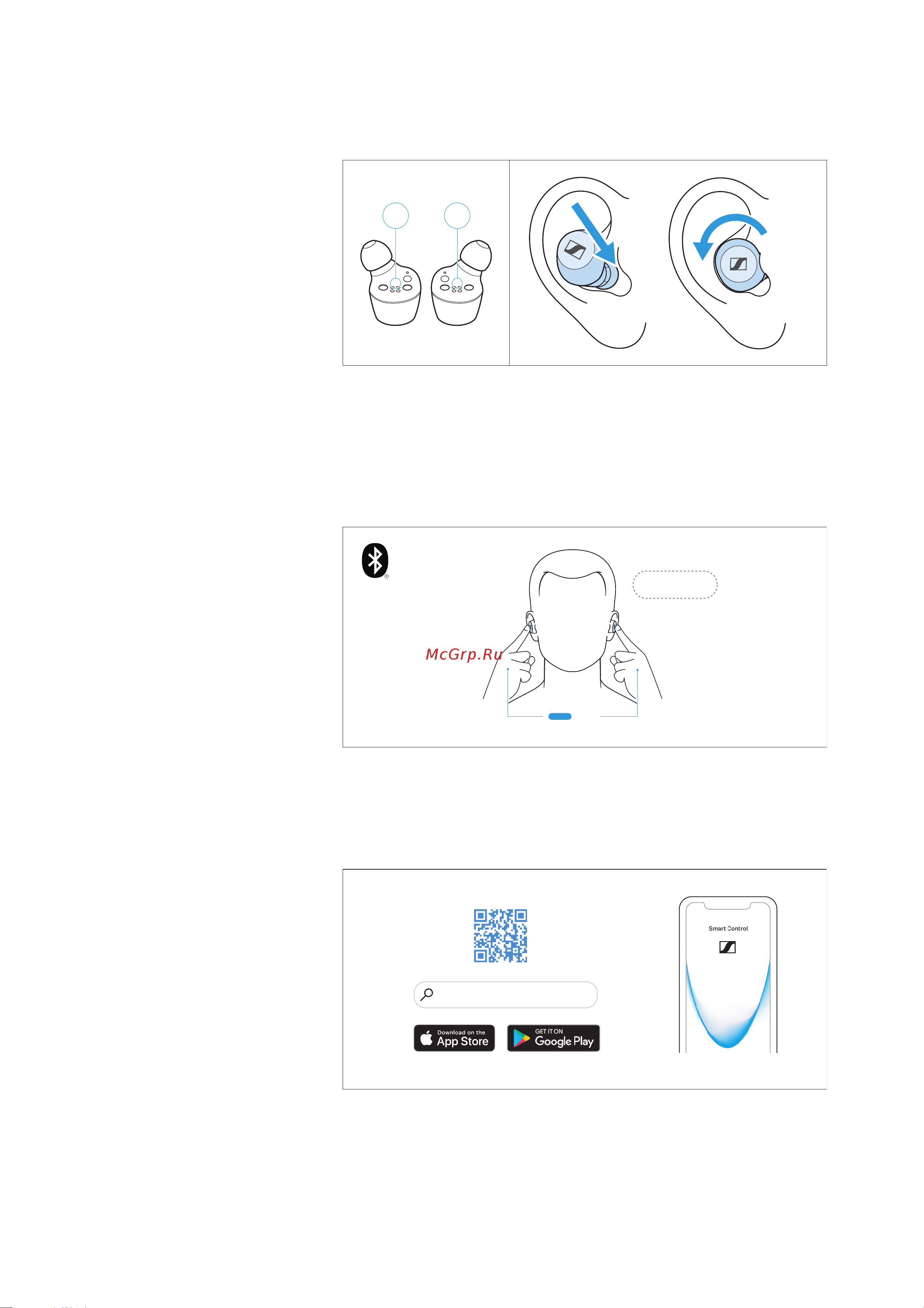 Sennheiser MOMENTUM True Wireless 2 White (M3IETW2) [13/40] Соединение наушников с bluetooth устройством