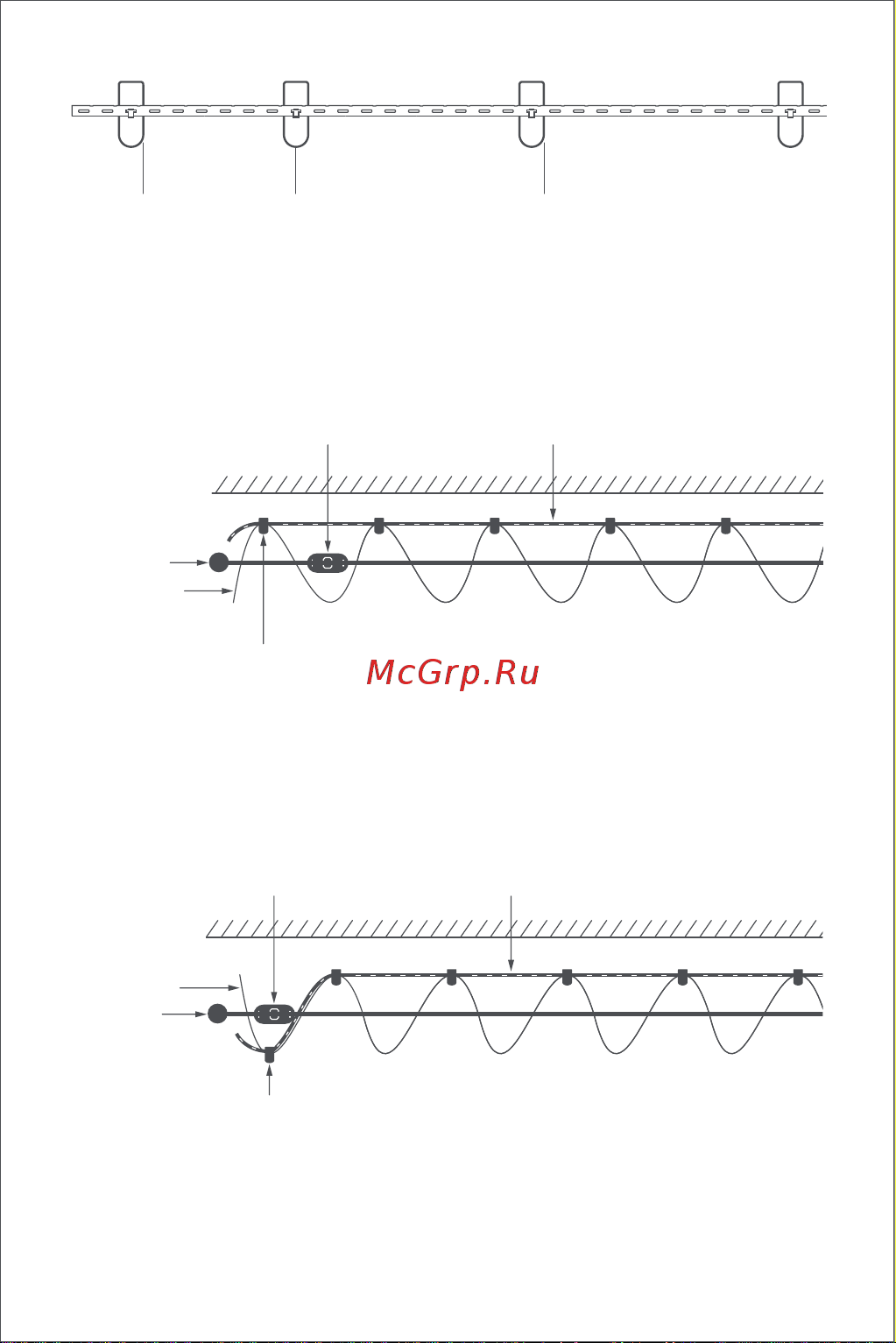 Aqara CM-M01(R) [7/15] Случай 2 w образные складки на подвижной стороне шторы