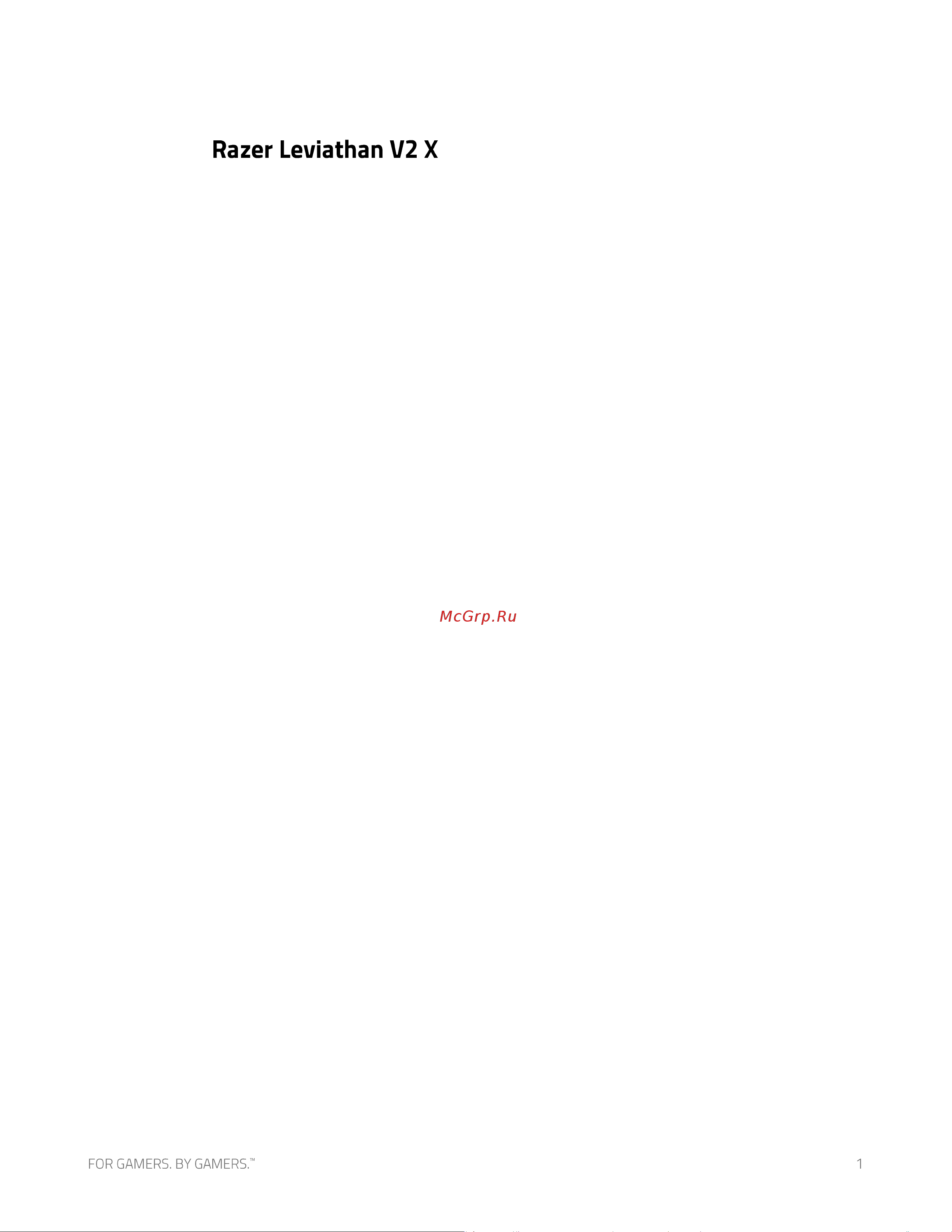 Razer Leviathan V2 X RZ05-04280100-R3M1 [2/29] Компьютера с питанием от usb type c который станет достойным