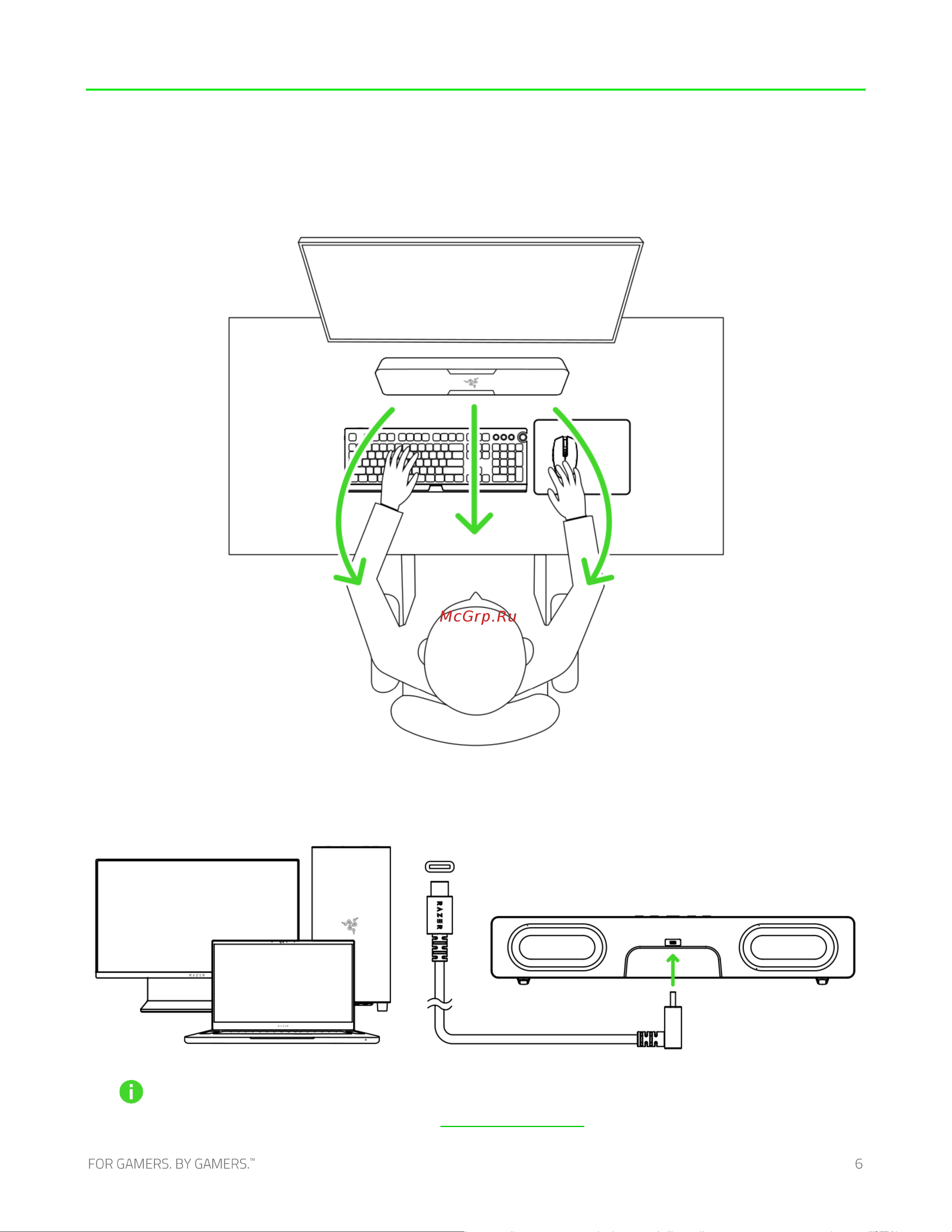 Razer Leviathan V2 X RZ05-04280100-R3M1 [7/29] Подготовка razer leviathan v2 x к работе