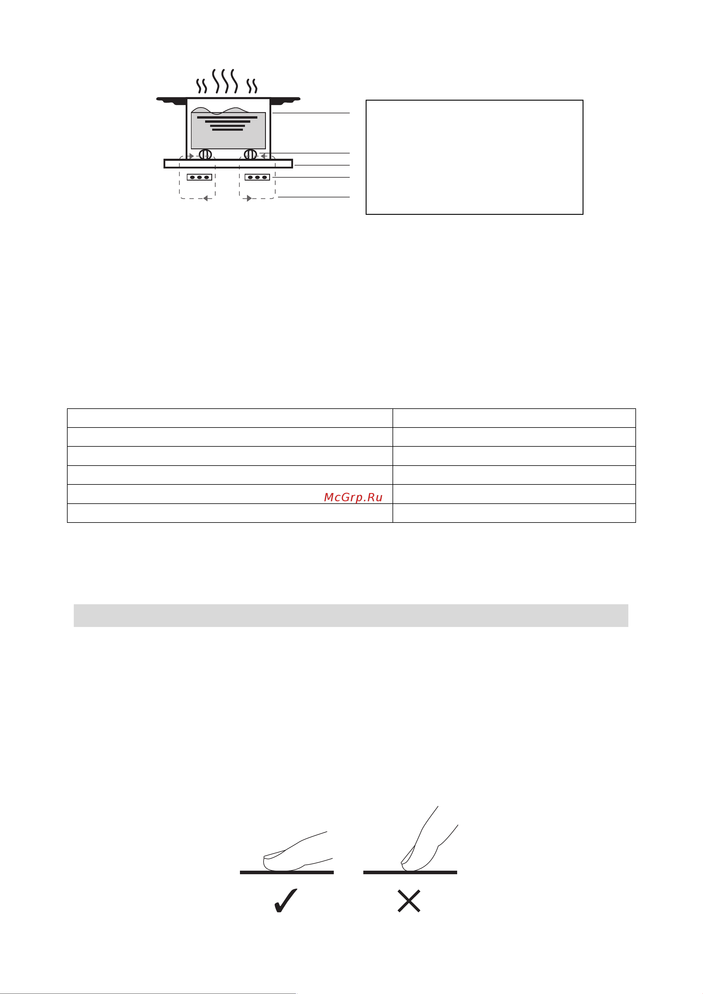 AKPO PIA 6094218U BL [8/28] Перед использованием новой индукционной варочной панели