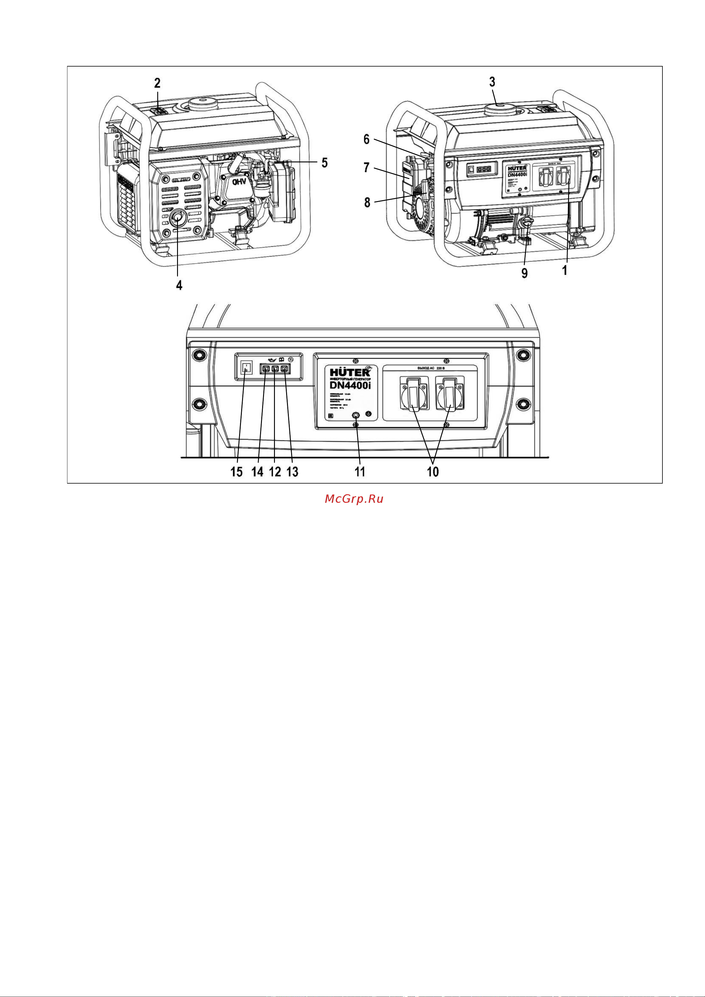 Huter DN2700i 64/10/6 Руководство по эксплуатации онлайн [11/32] 871473