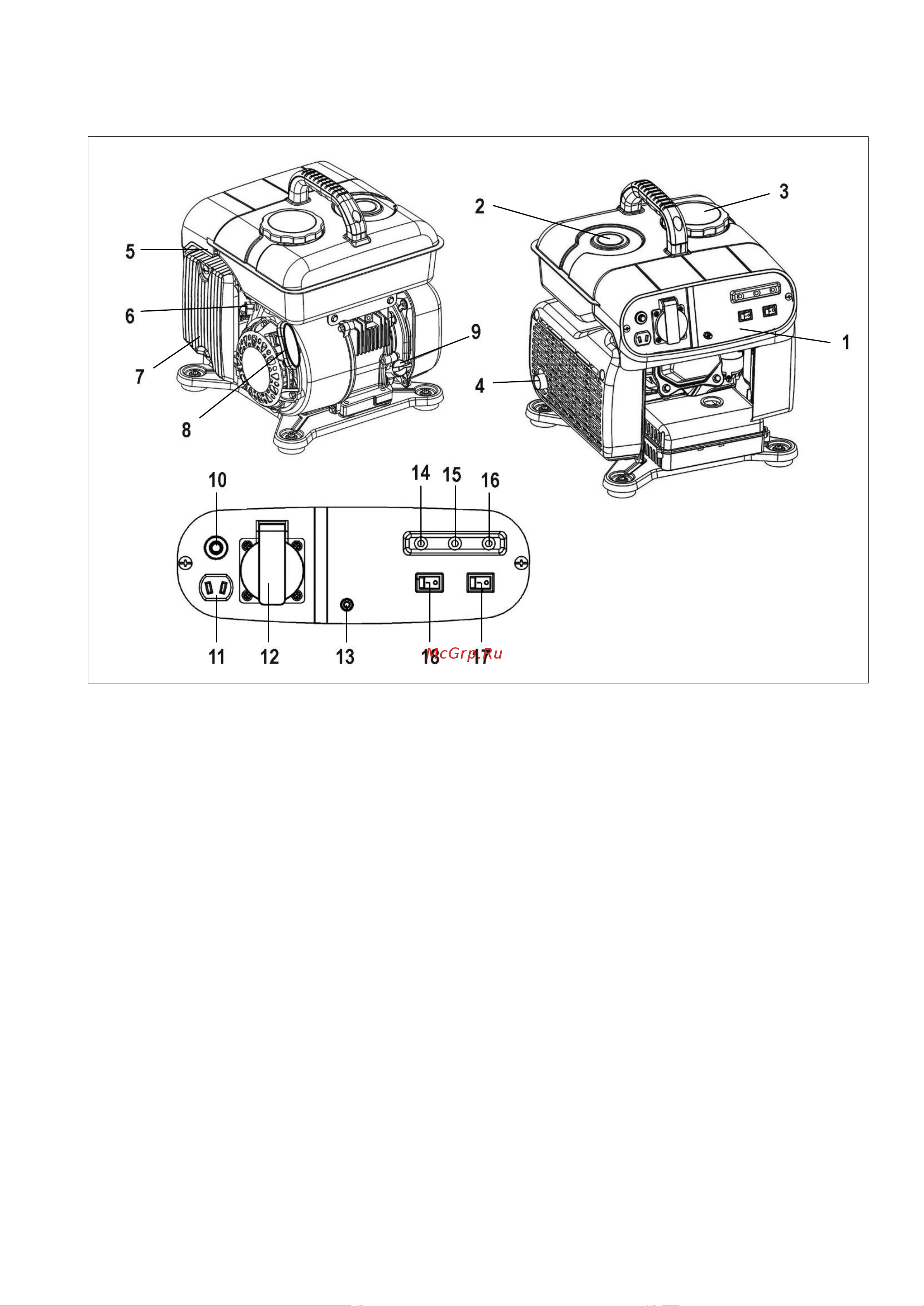 Huter DN2700i 64/10/6 [9/32] Общий вид устройства