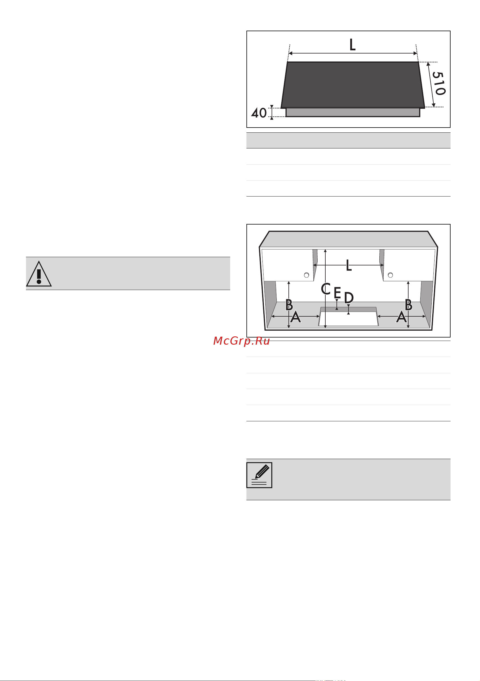 Smeg PV375N  [20/23] Врезка рабочей поверхности