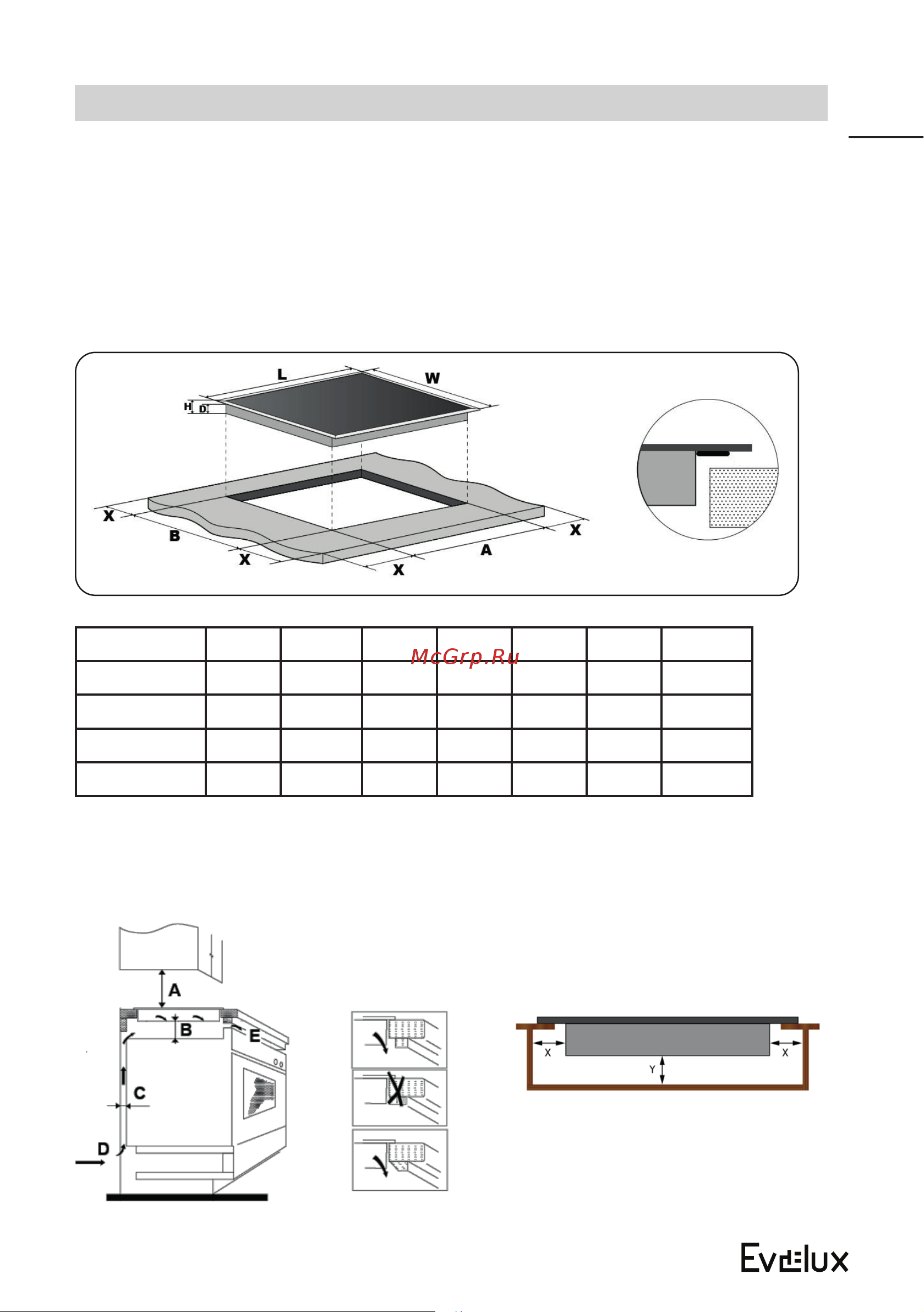 Evelux EV 3021 [27/40] Установка