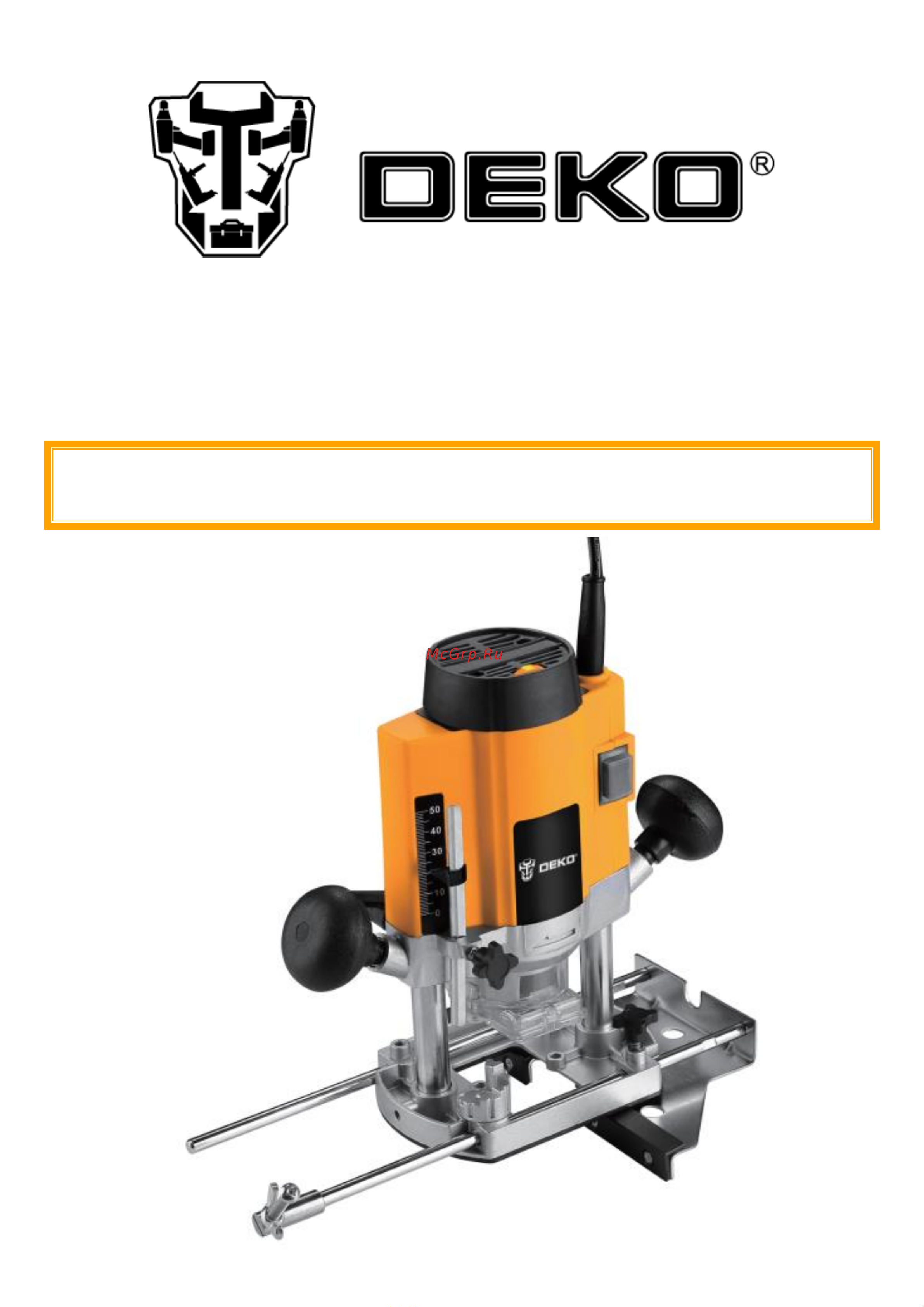 Deko DKR1600E+RBS12 Руководство по эксплуатации онлайн