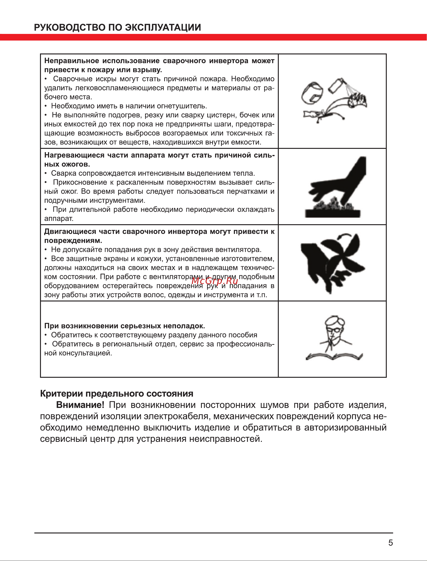 Elitech ИС 230 Руководство по эксплуатации онлайн [5/16] 802666