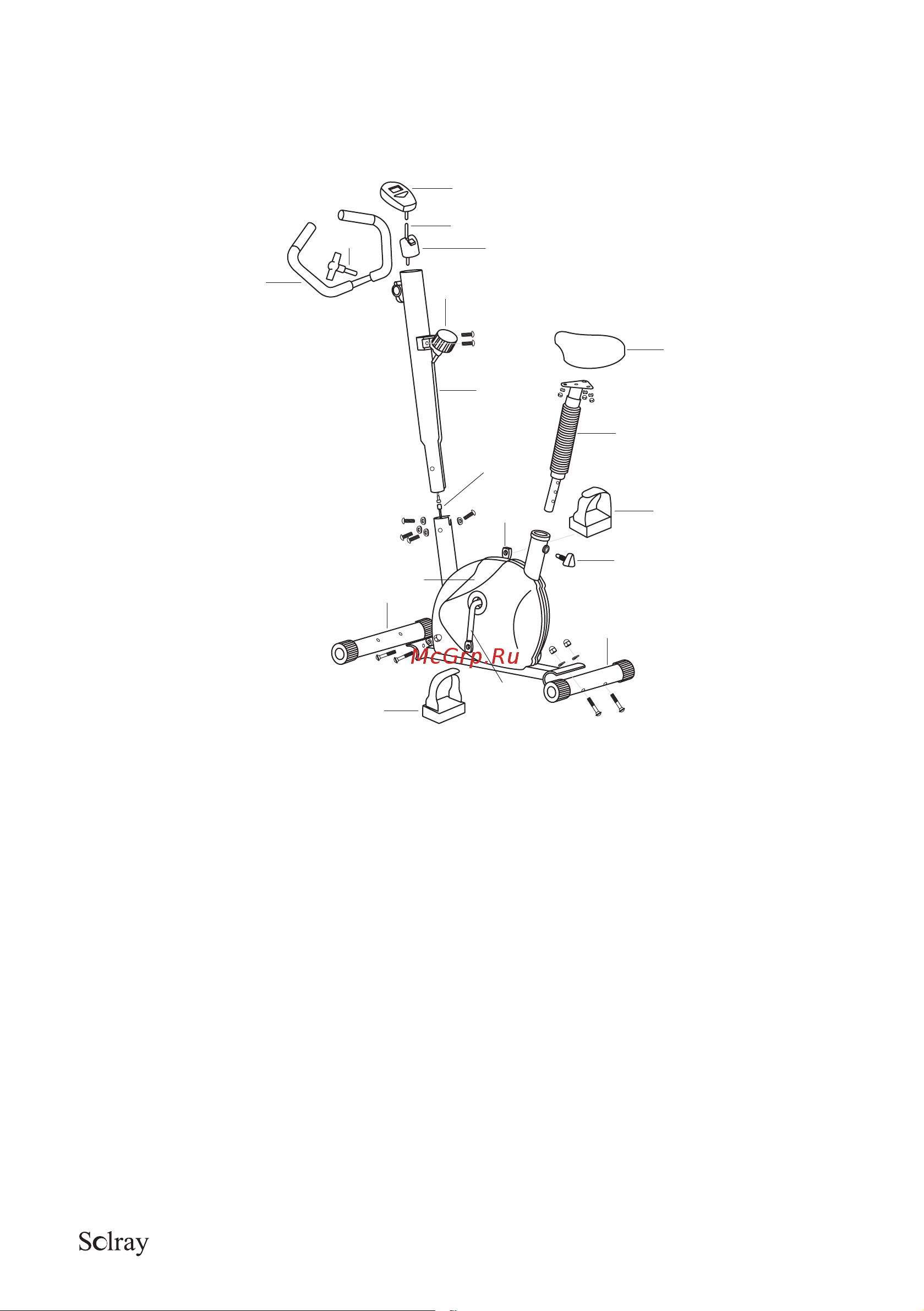 Solray SL-BIKE-050 [6/16] Описание велотренажера solray sl bike 050
