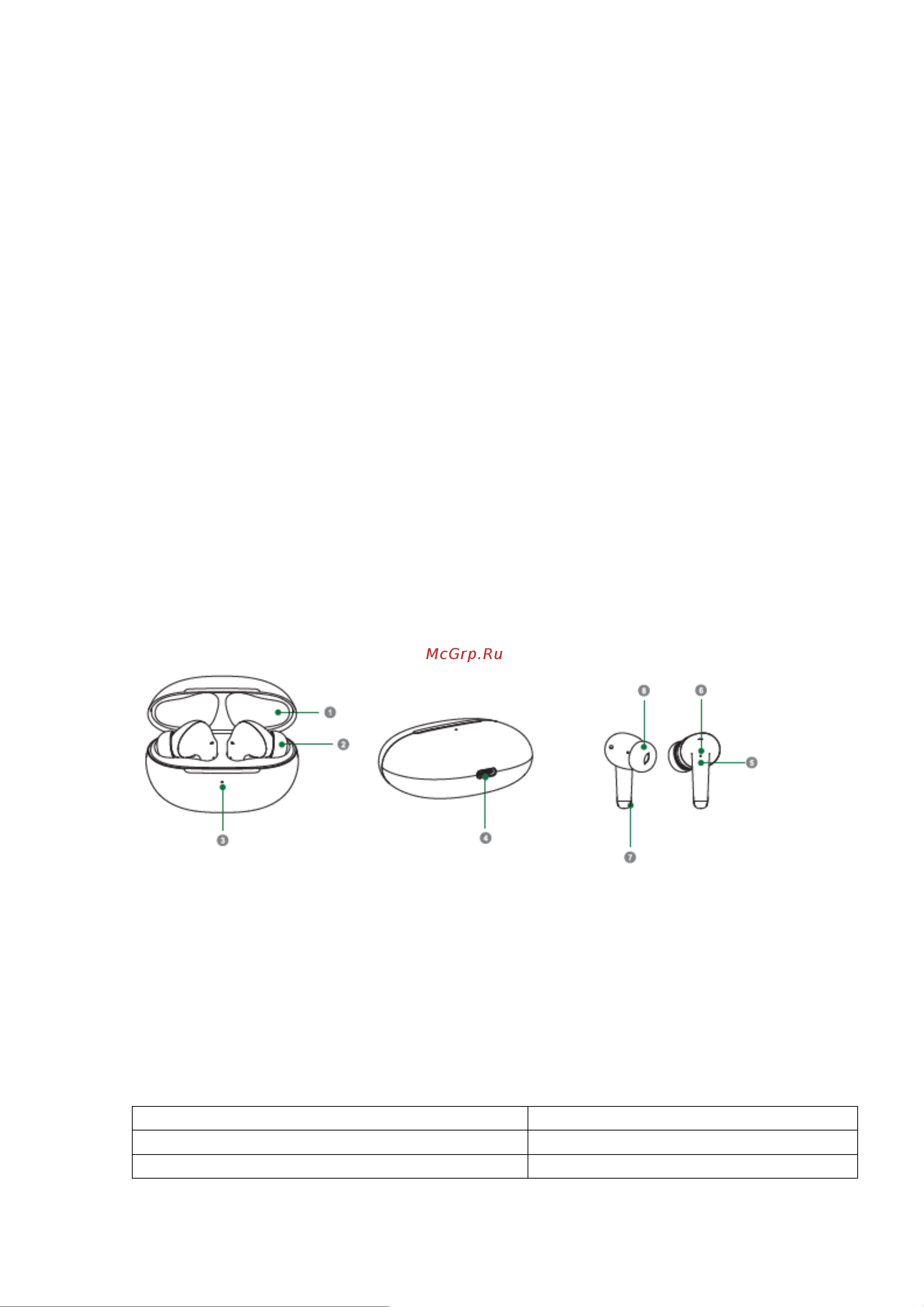 Tecno BD03 Buds 3 Black Руководство по эксплуатации онлайн