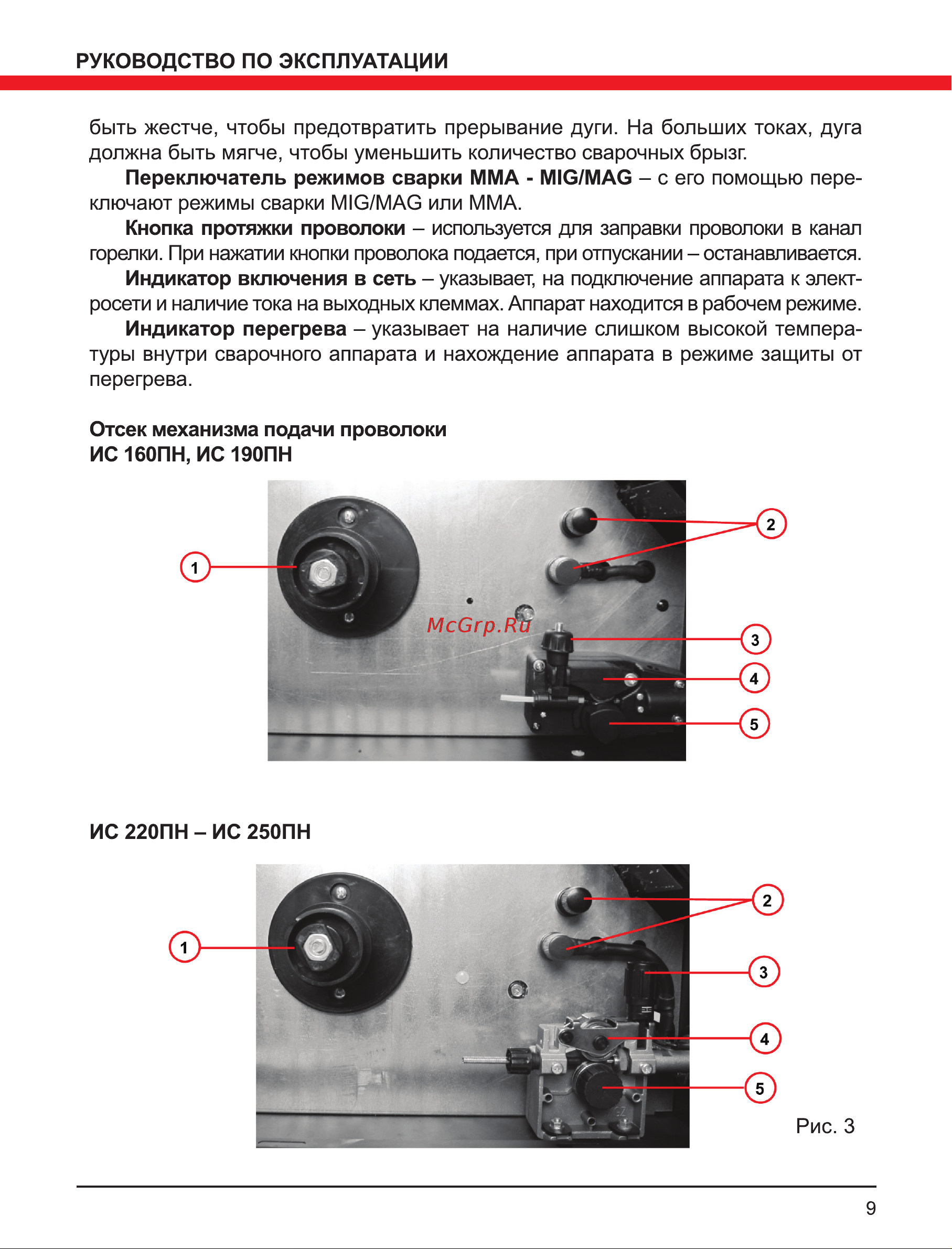 Elitech ИС 190ПН (E1703.003.00) Руководство по эксплуатации онлайн [9/20] 802690