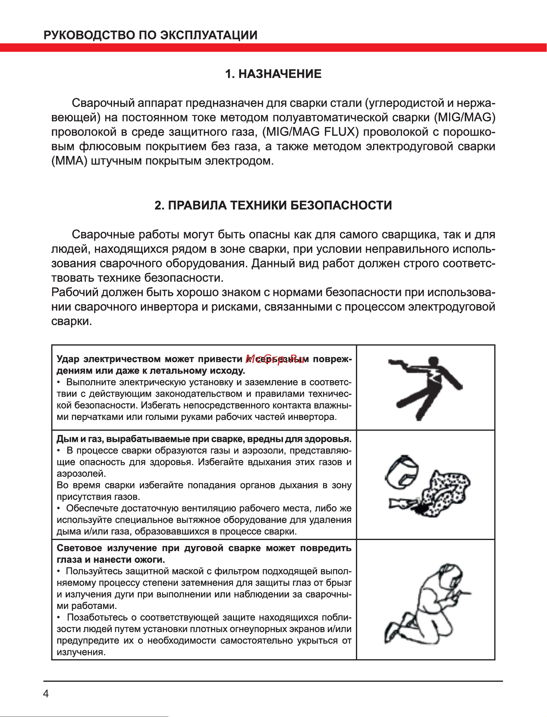 Elitech ИС 160ПН Промо Руководство по эксплуатации онлайн [4/20] 802693