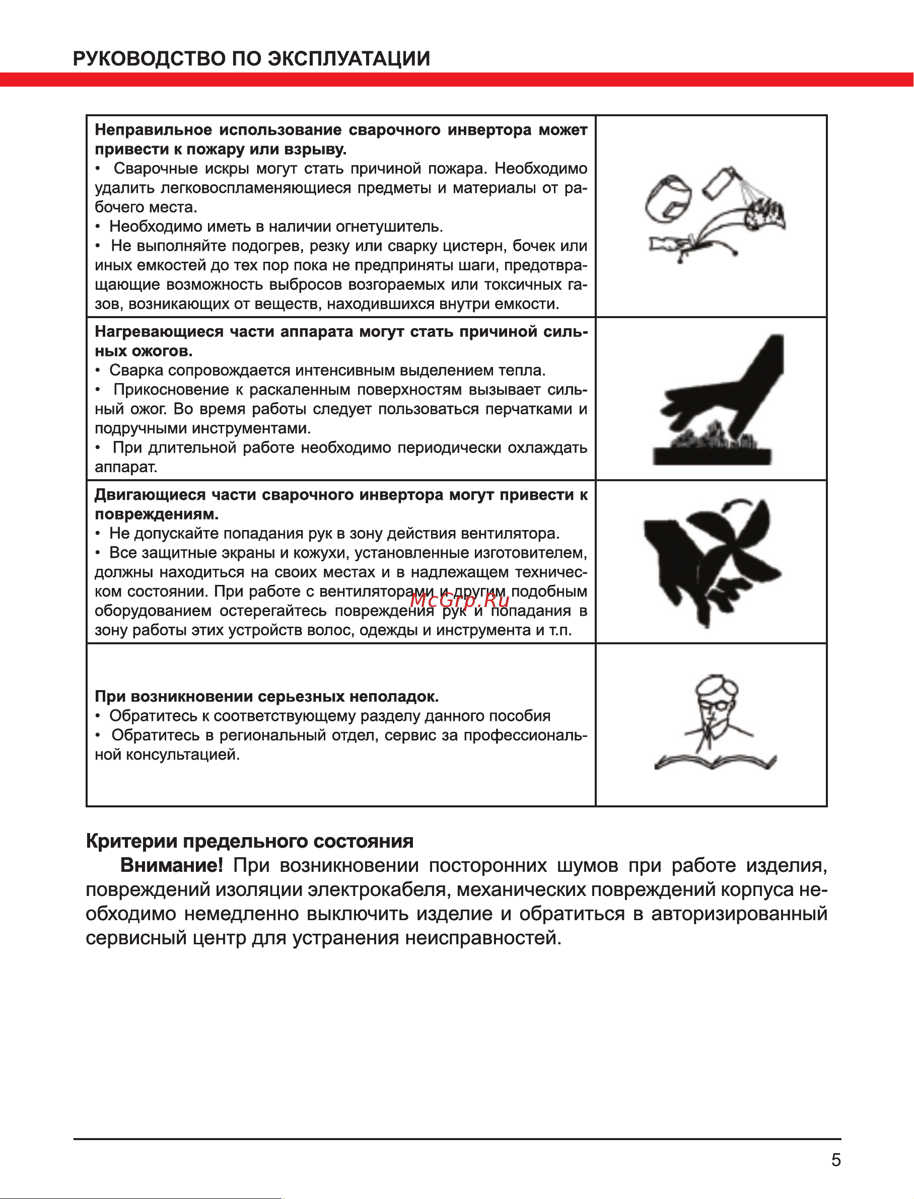 Elitech ИС 160ПН Промо Руководство по эксплуатации онлайн [5/20] 802693