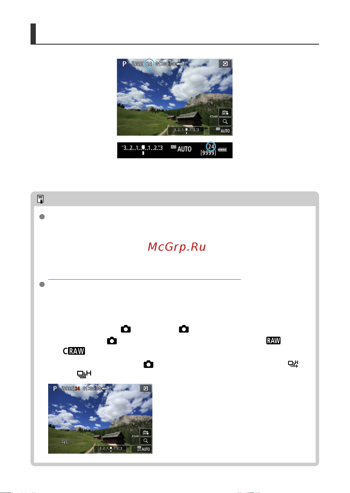 Canon EOS R50 Kit RF-S 18-45mm F4.5-6.3 IS STM [201/846] Максимальная длина серии при серийной съемке