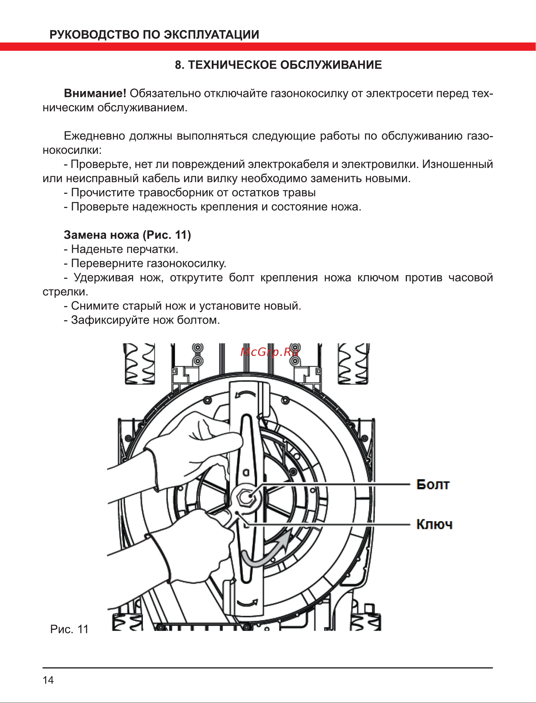 Elitech ЕК 2000Н 195622 Руководство по эксплуатации онлайн [14/20] 868002