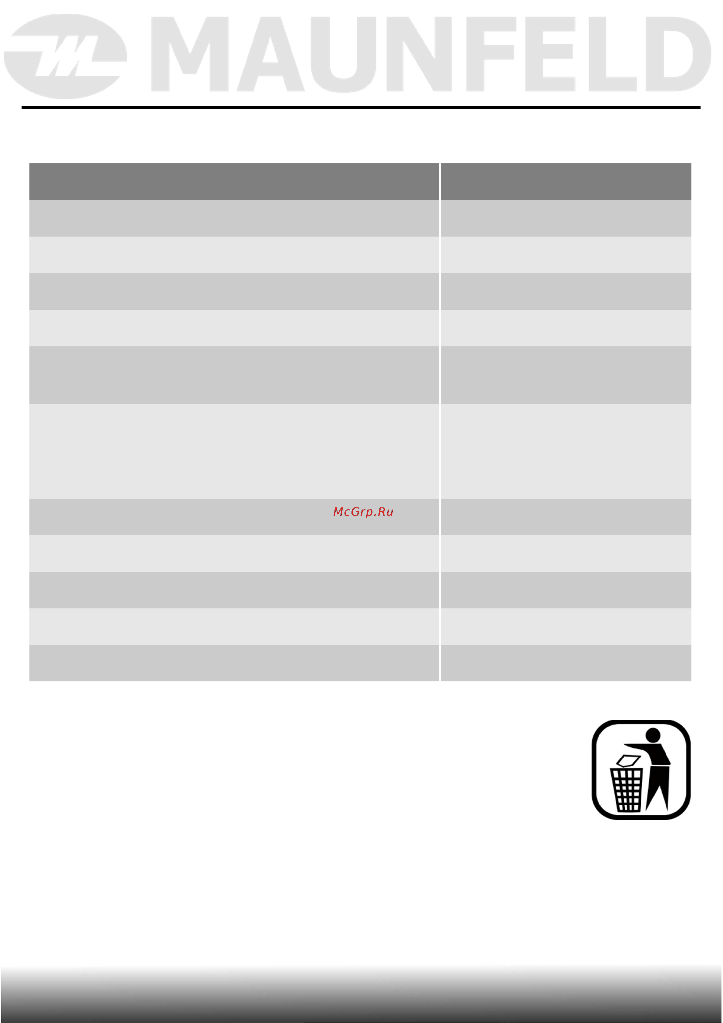 Maunfeld AVSI804SBH [12/53] Описание прибора
