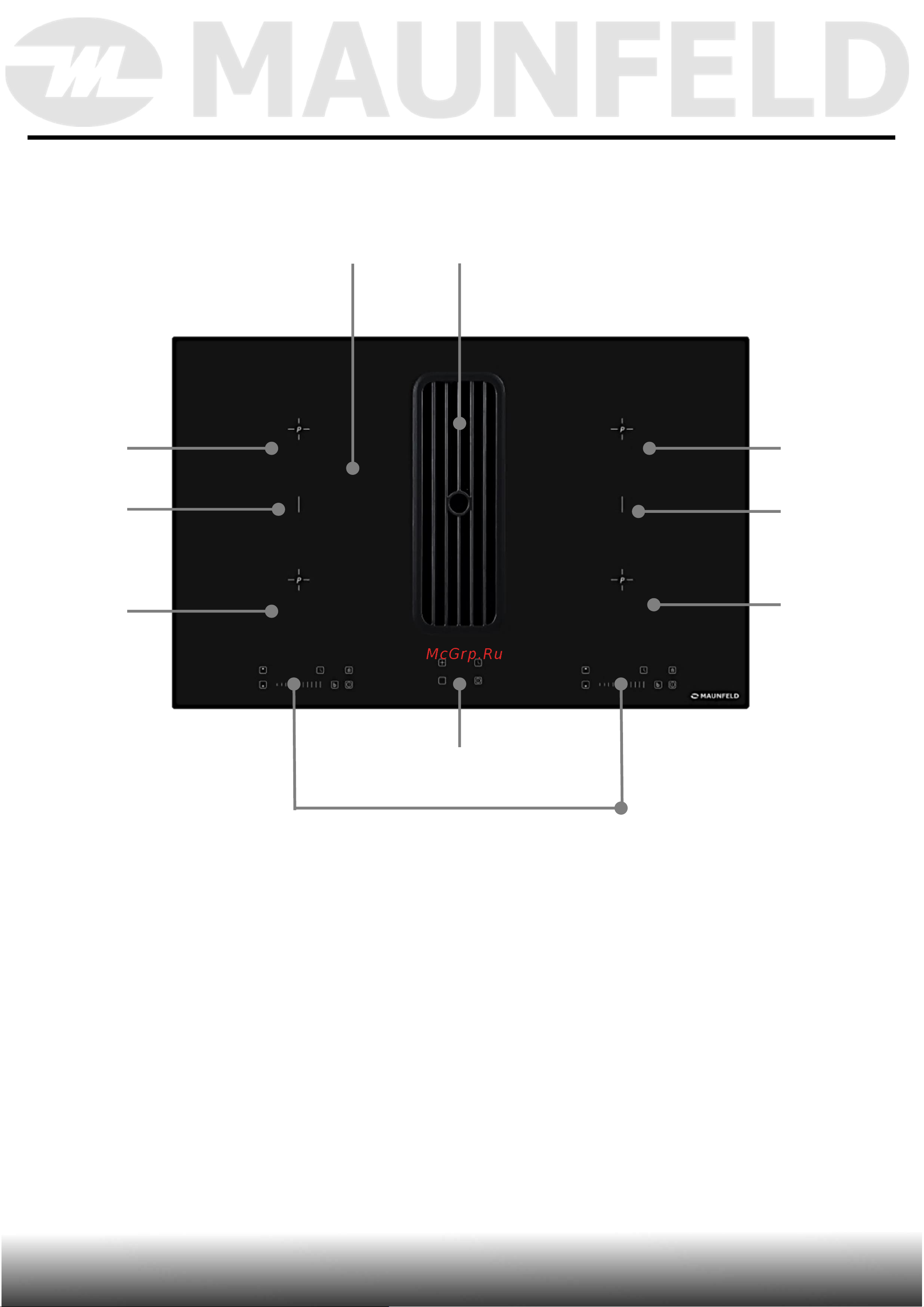 Maunfeld AVSI804SBH [14/53] Описание прибора