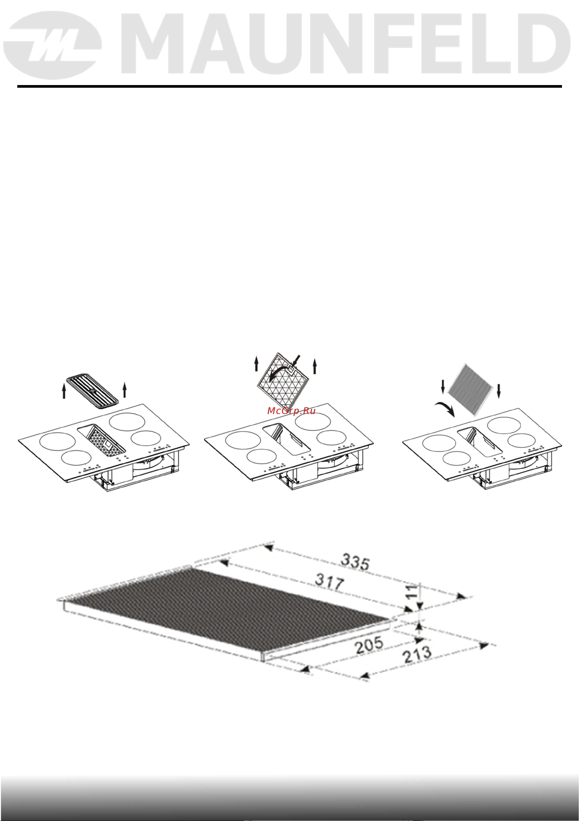 Maunfeld AVSI804SBH [26/53] Установка прибора