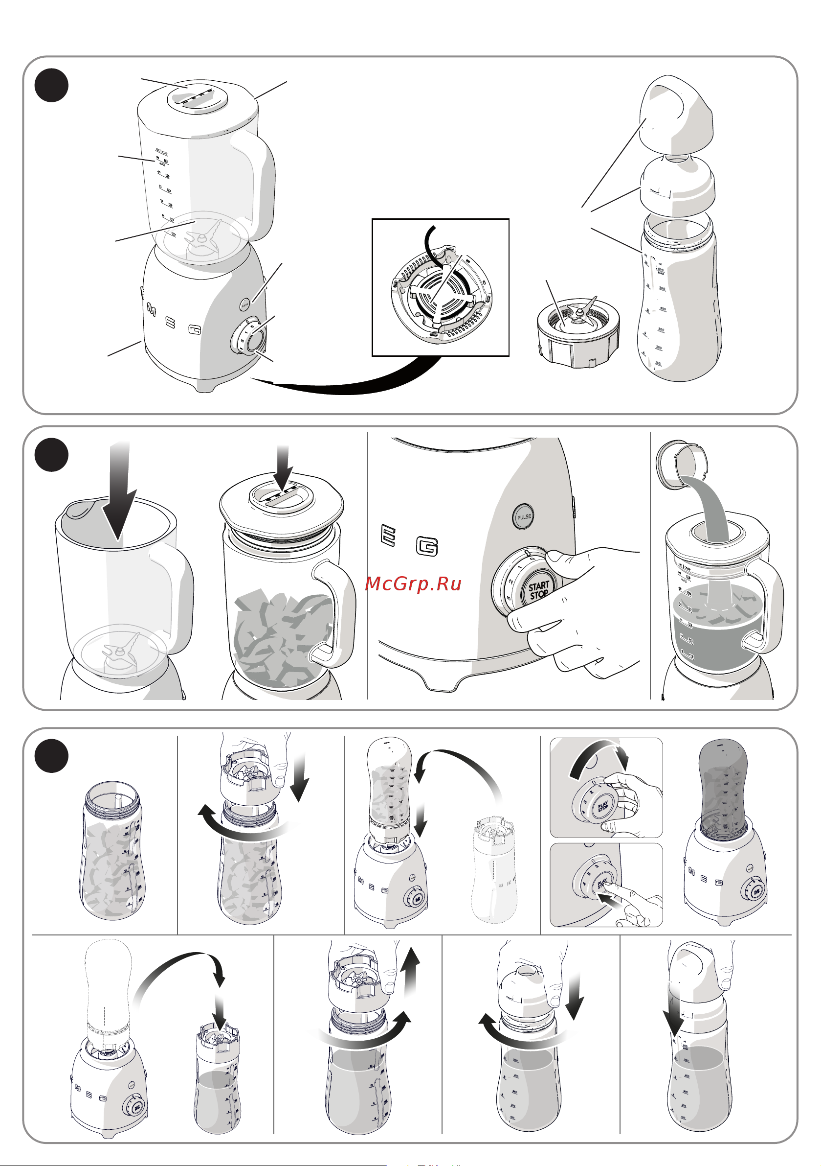 Smeg BLF03PGEU Руководство по эксплуатации онлайн [4/0] 893956
