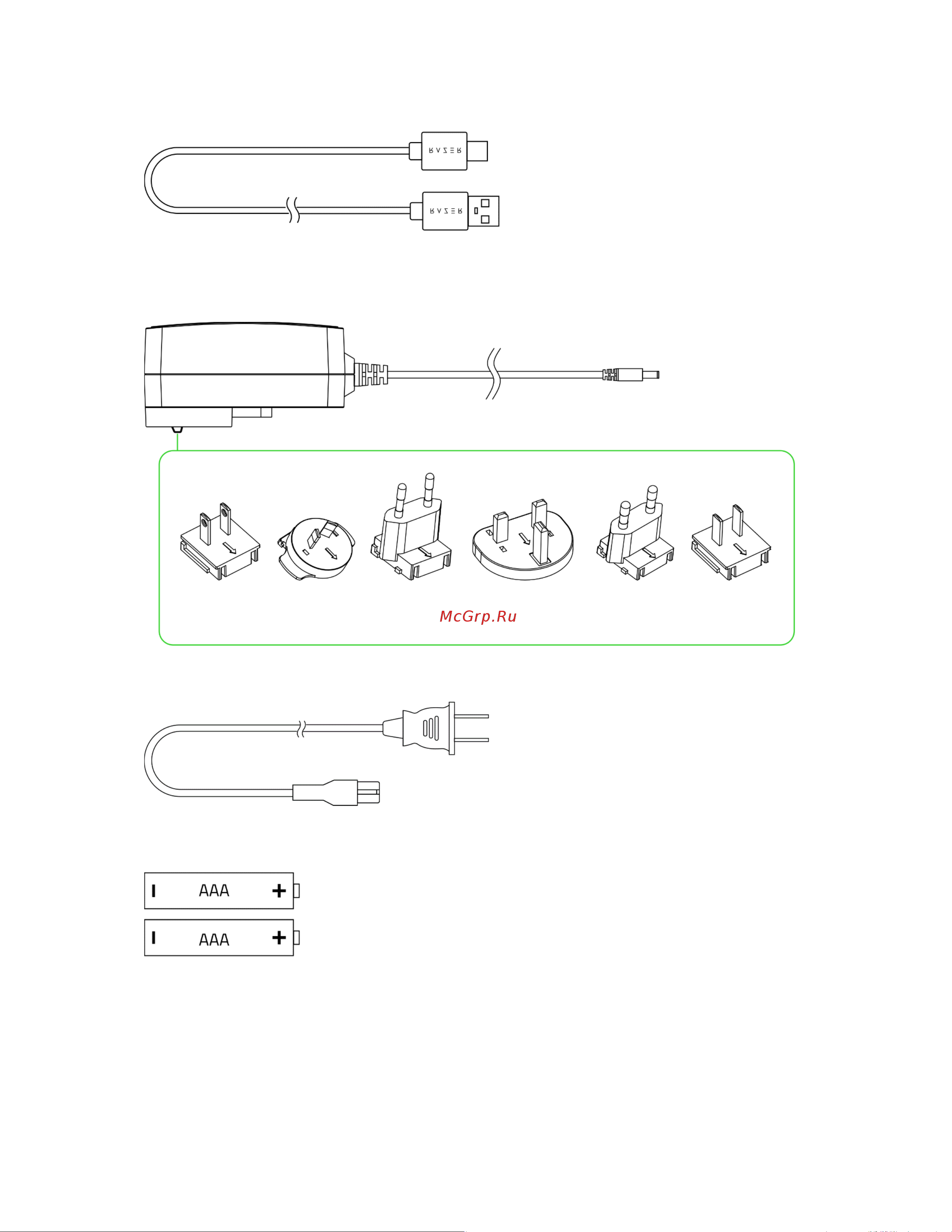 Razer V2 Pro RZ05-04740100-R3G1 Руководство по эксплуатации онлайн [6/35] 803046