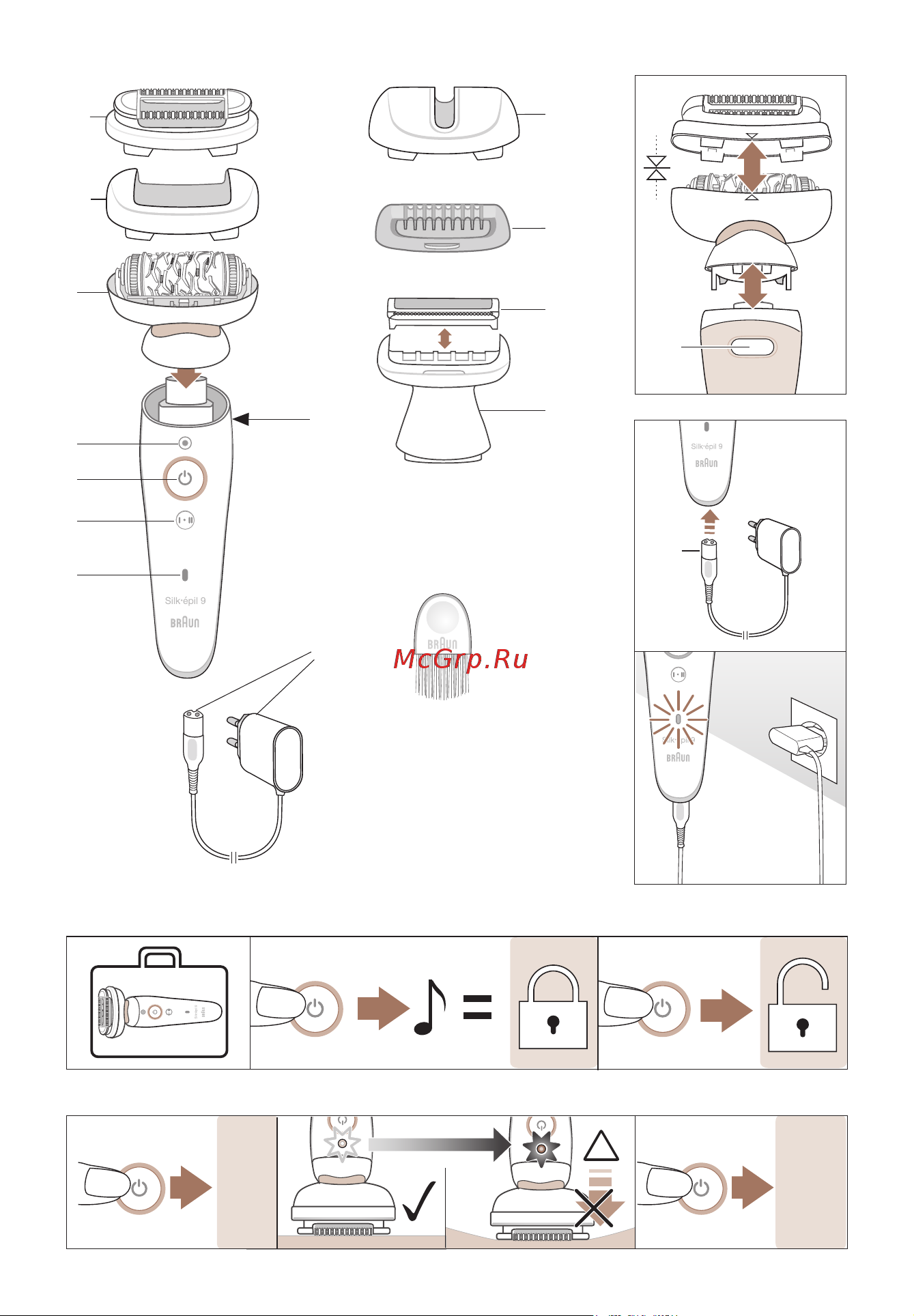 Braun SES 9005 3D [3/110] Off on