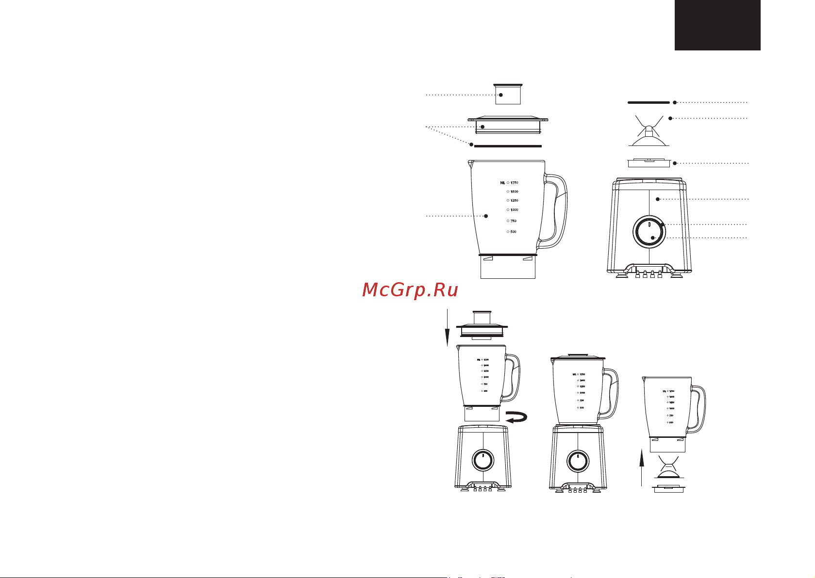 Brayer BR1203 [3/32] Table top blender br1203