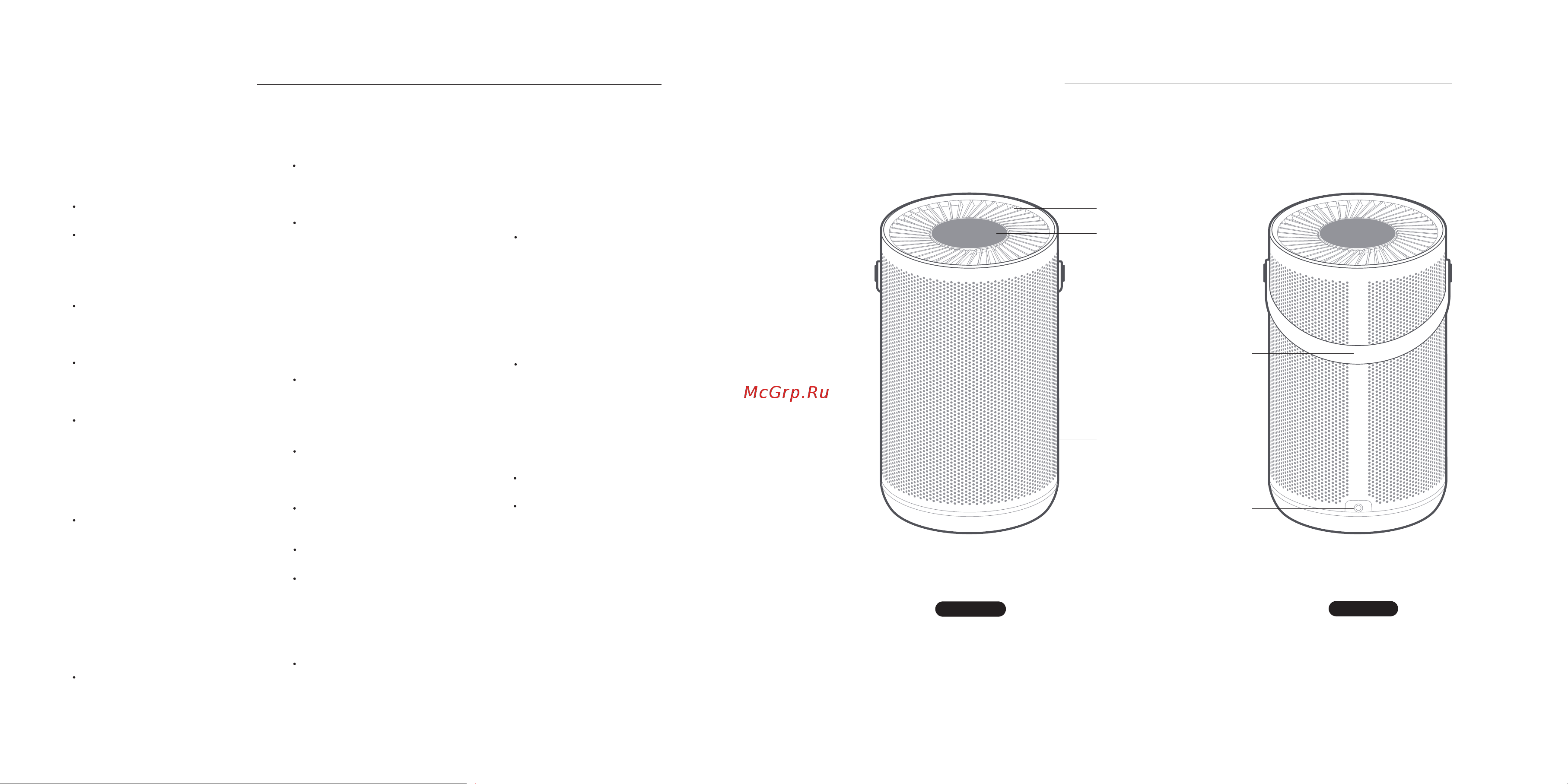 Smartmi Air Purifier P2 (ZMKQJHQP21) [25/36] Precauciones