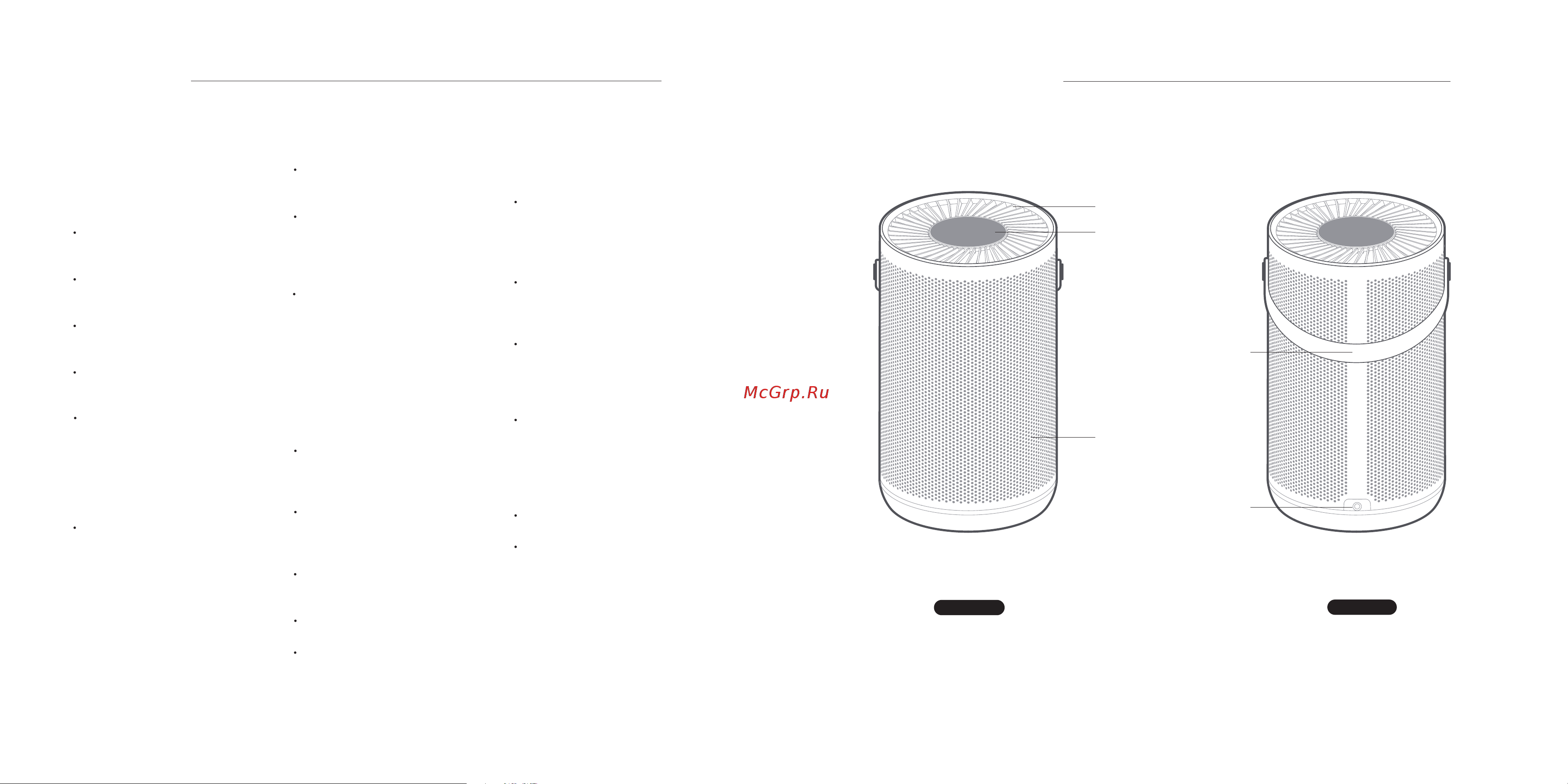 Smartmi Air Purifier P2 (ZMKQJHQP21) [3/36] Handle