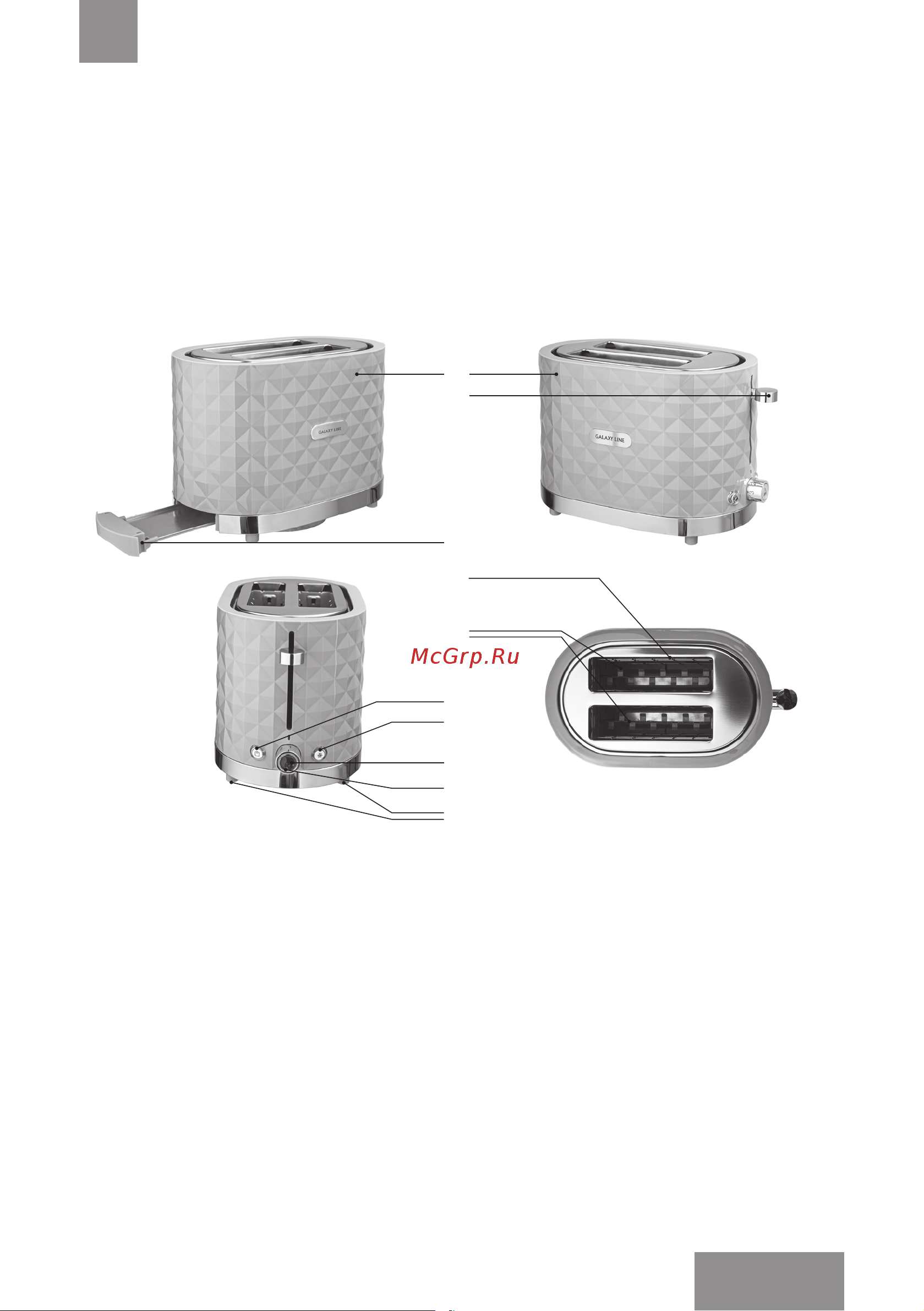 Galaxy Line GL2912 [7/21] Функциональные элементы электроприбора