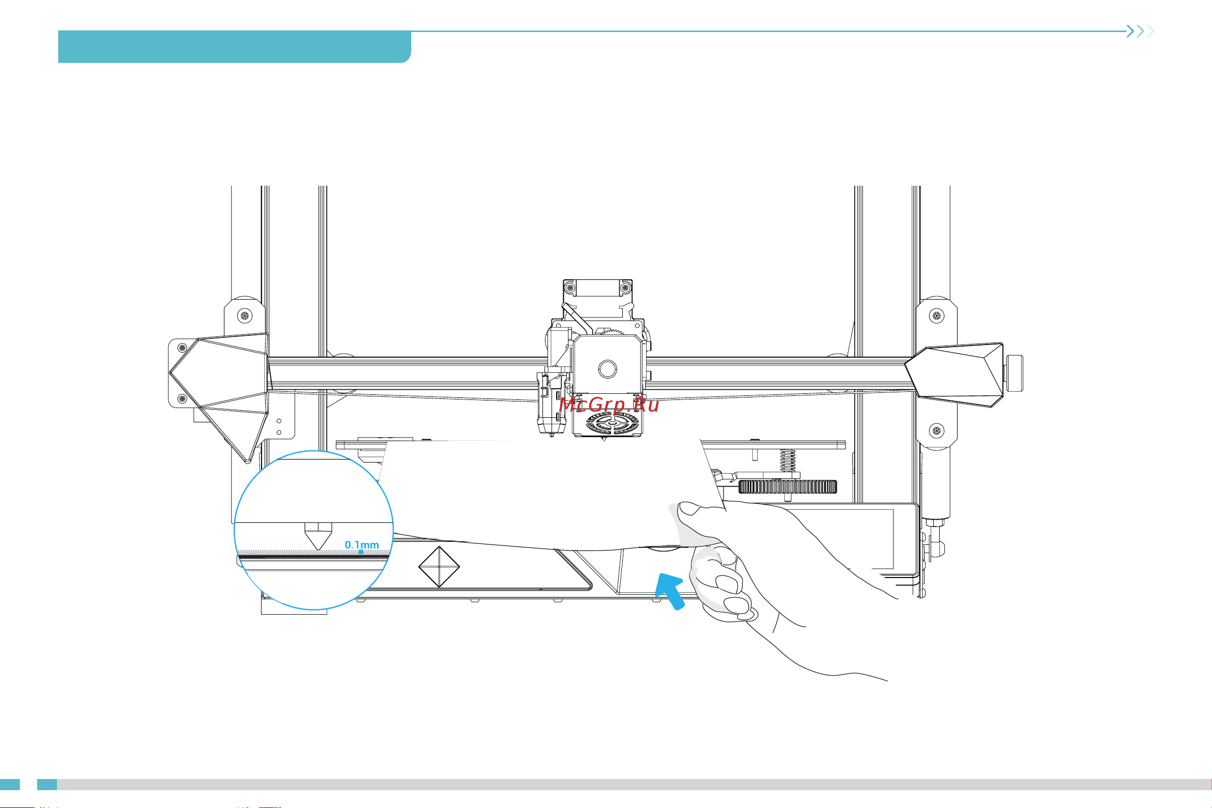 Creality CR-10 Smart Pro [16/31] Выравнивание платформы