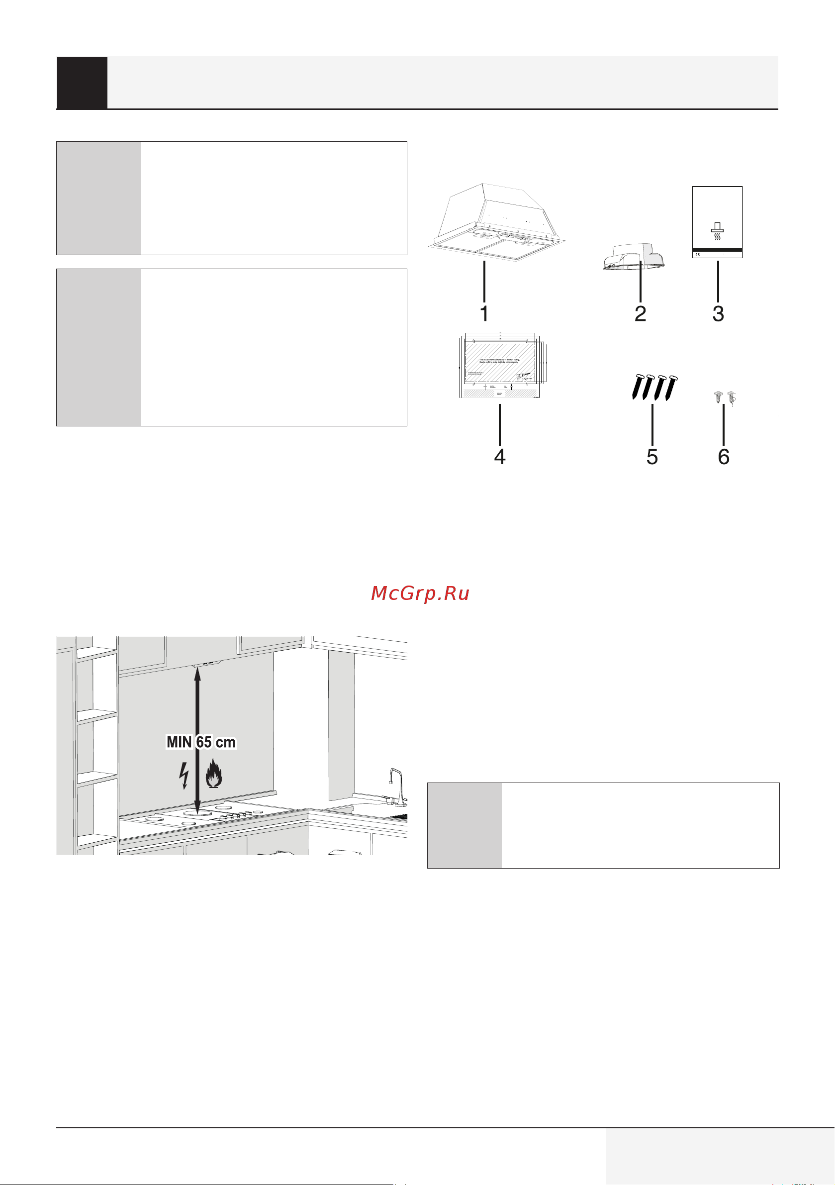 Hotpoint INAE 52FLS X [29/48] Установка прибора