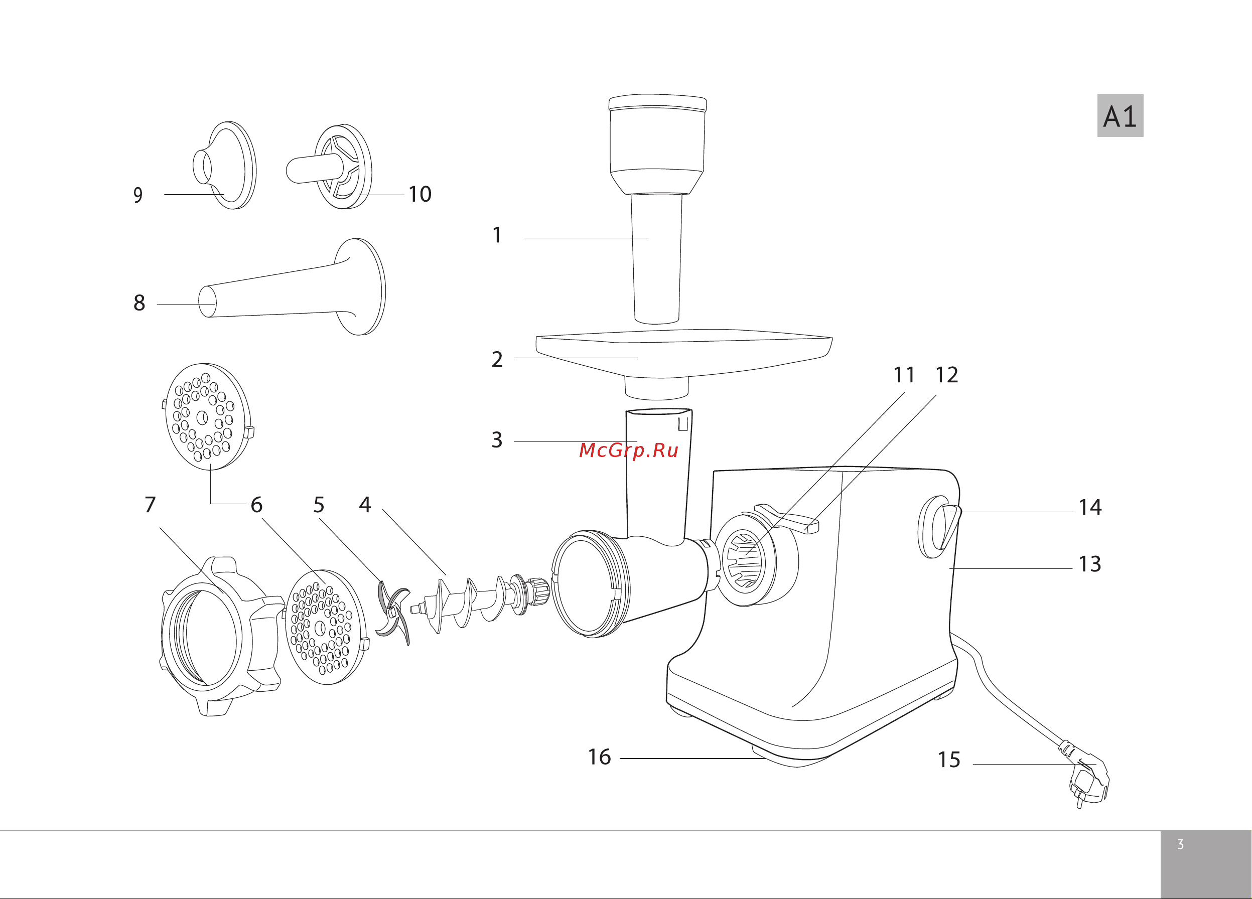 RED Solution RMG-M1225 Руководство по эксплуатации онлайн [3/16] 803265