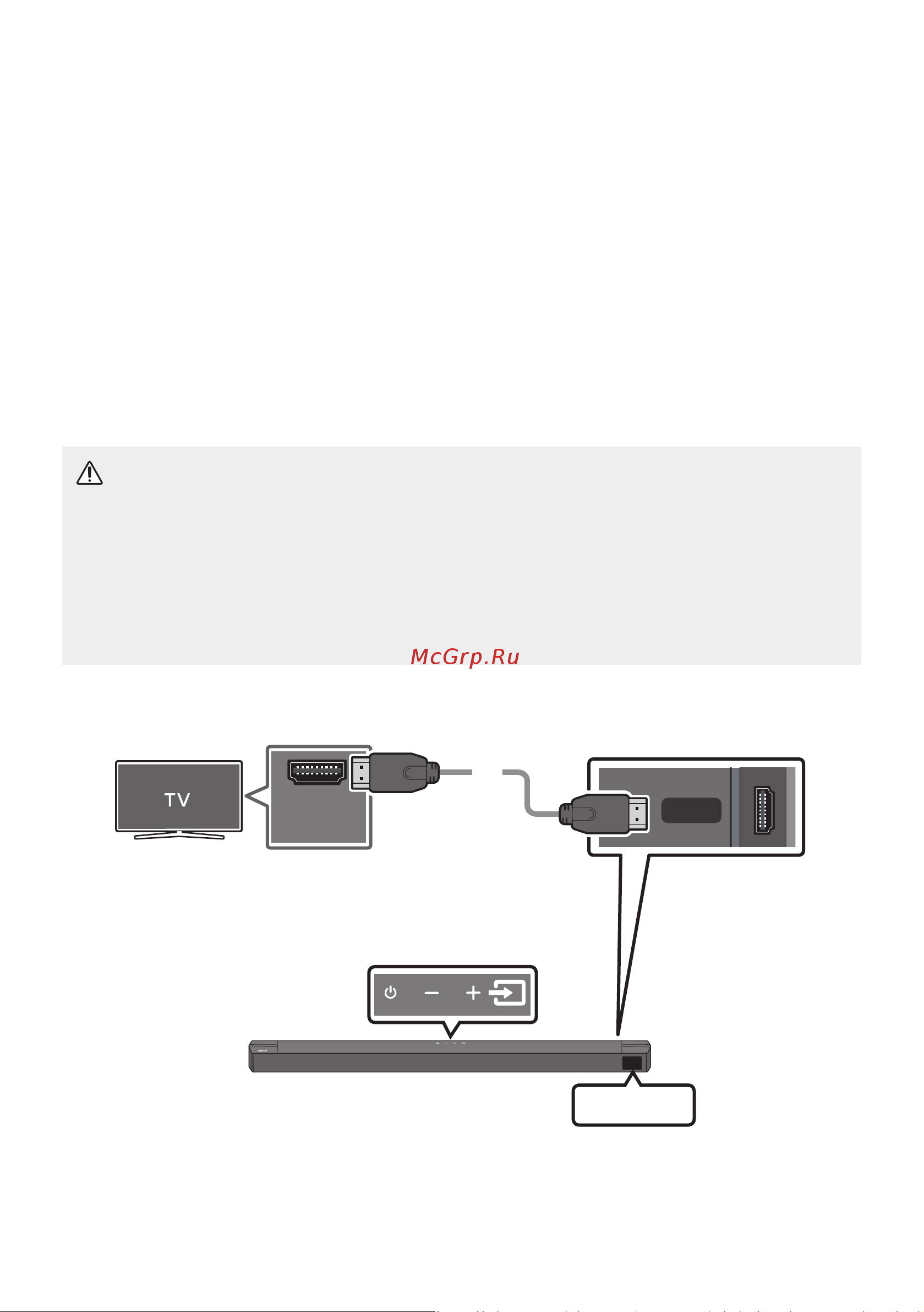 Samsung HW-B650 [19/125] Способ 1 подключение тв с помощью кабеля hdmi
