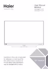 Haier 65 Smart TV S7 Руководство по эксплуатации