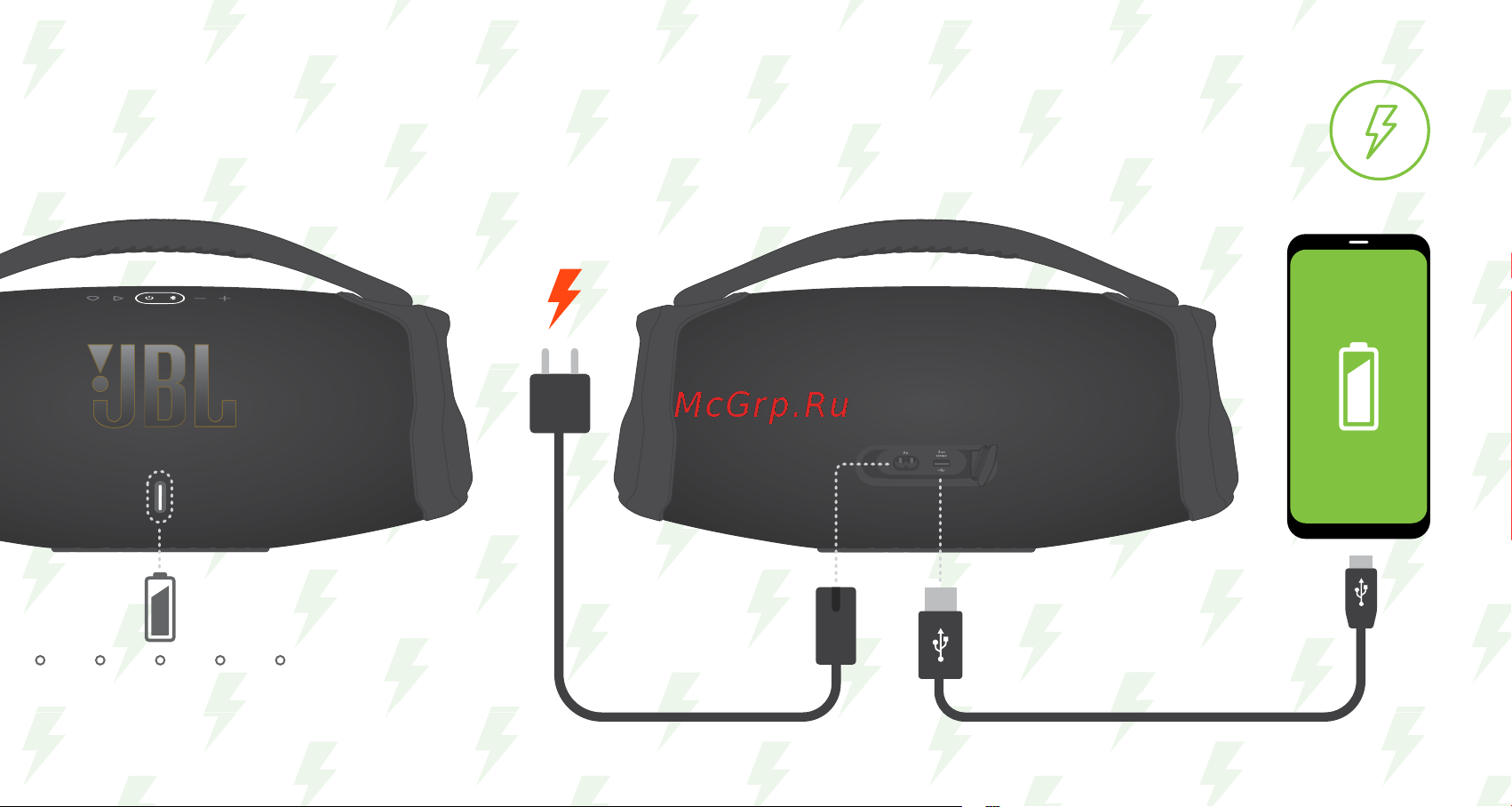 JBL Boombox 3 Black [9/24] Charging