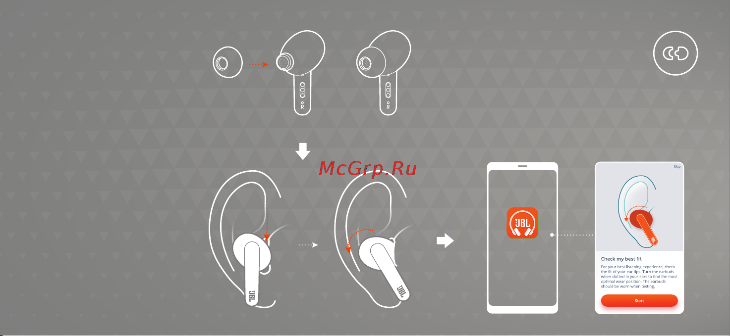 JBL Live Pro+ Silver [4/36] How to wear