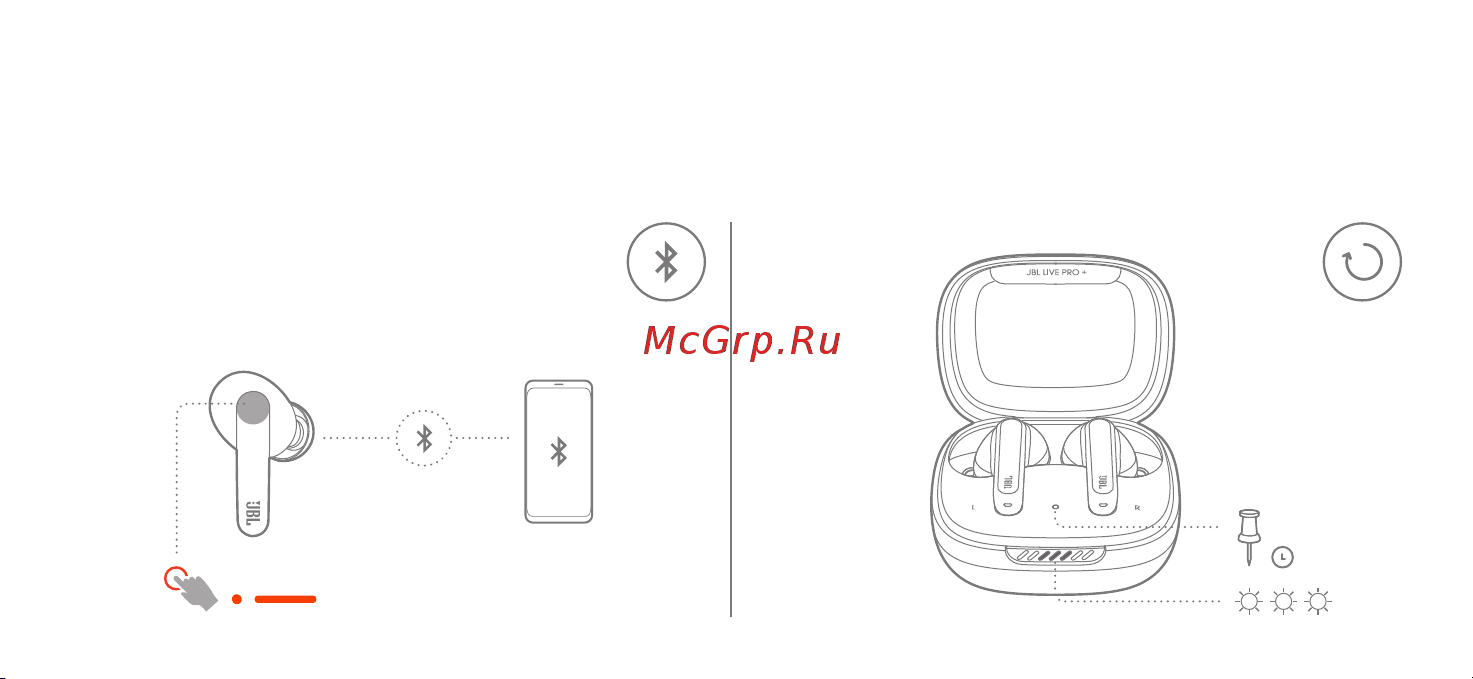 JBL Live Pro+ Silver [9/36] Manual controls