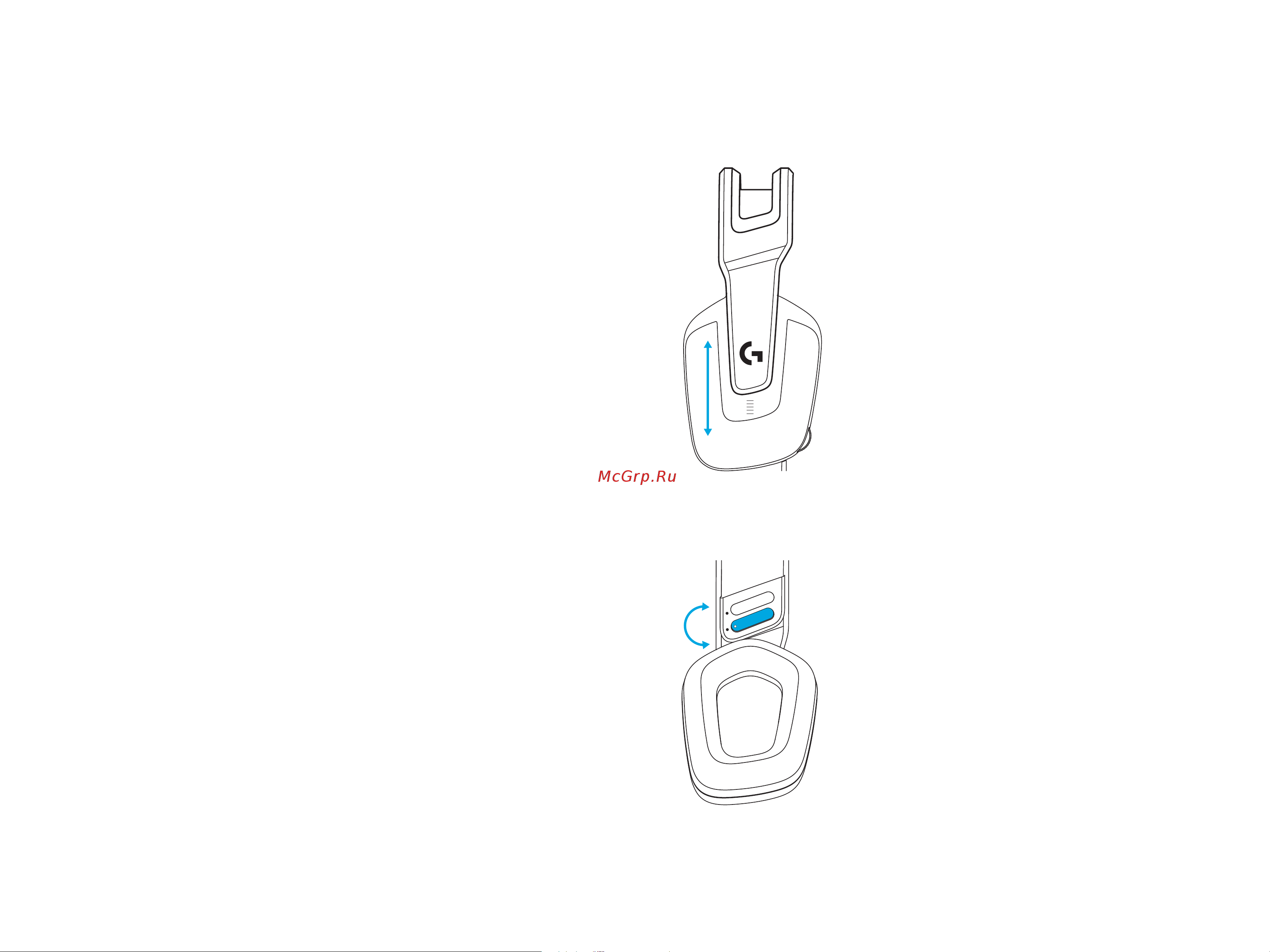 Logitech G335 White [10/15] Ajuste de tamaño