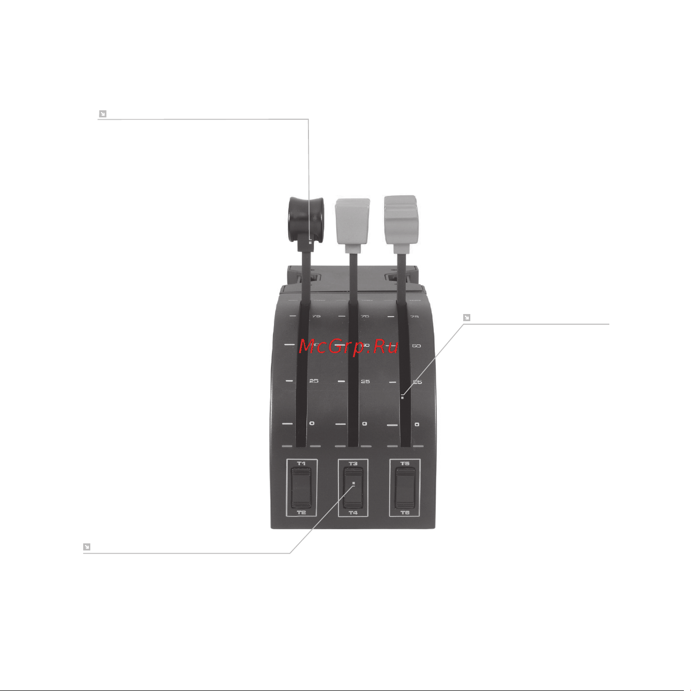 Logitech G Flight Multi Panel [4/14] Начало работы блок рычагов для управления двигателем