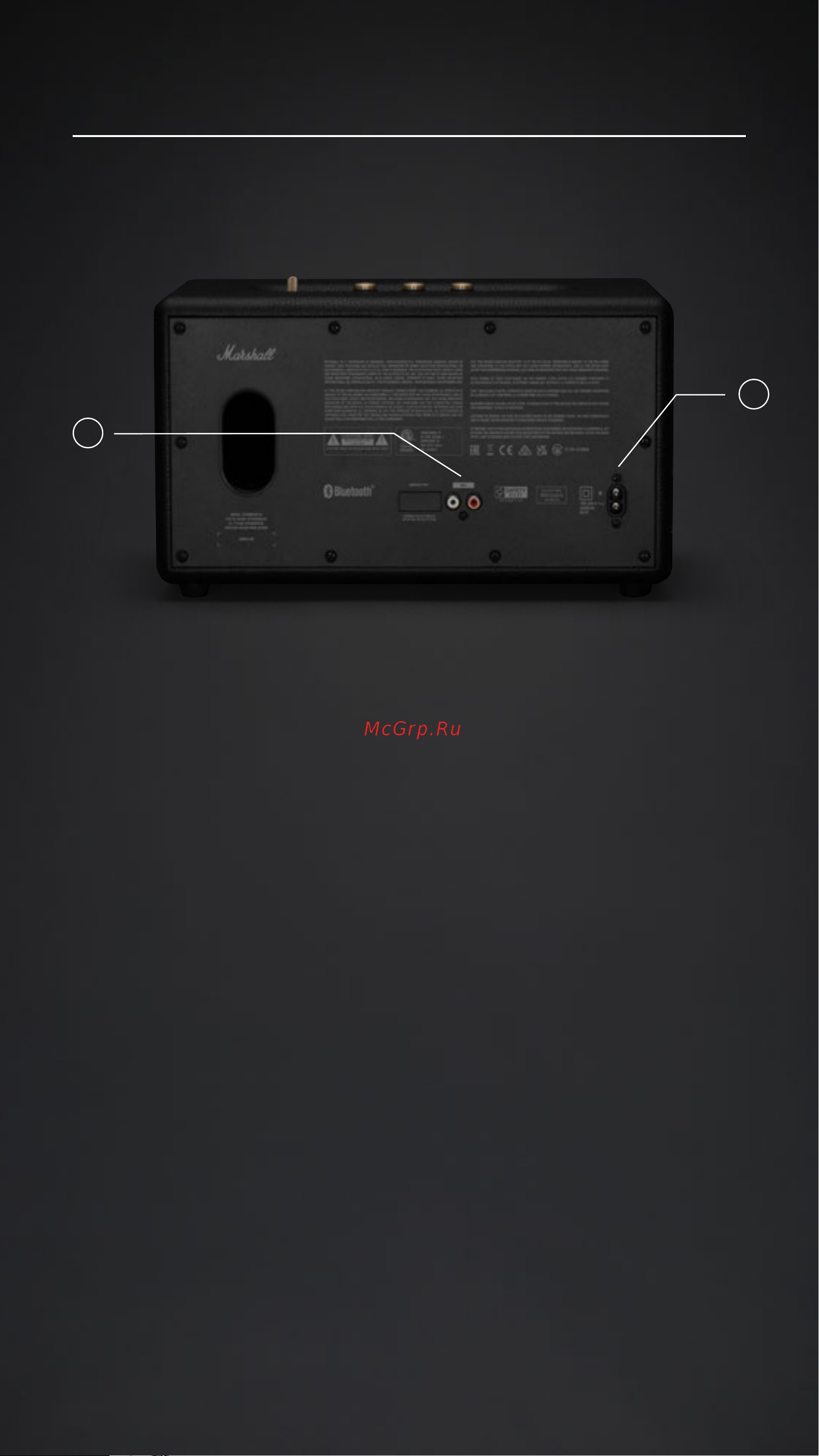 Marshall Stanmore III Black [74/307] Layout ng device wikang filipino