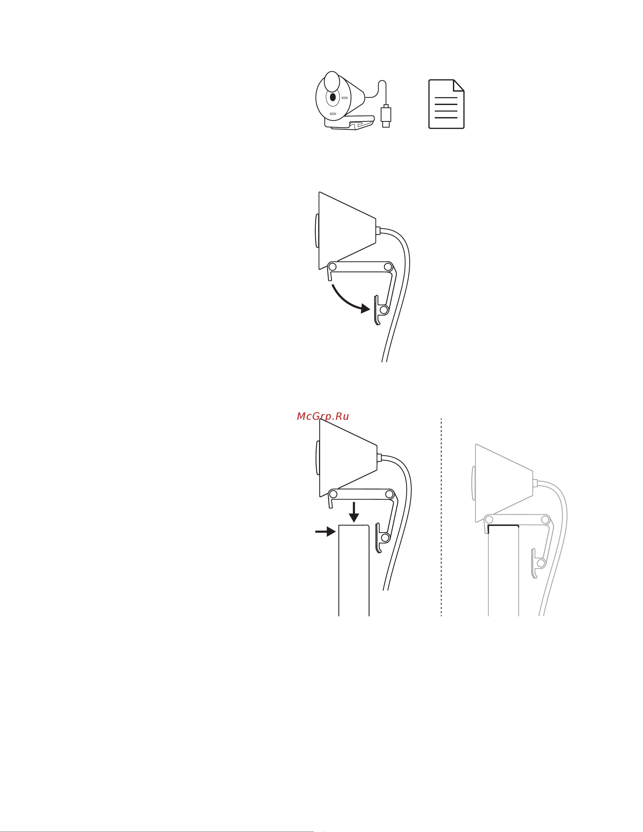 Logitech BRIO 300 White Руководство по эксплуатации онлайн [24/147] 804092