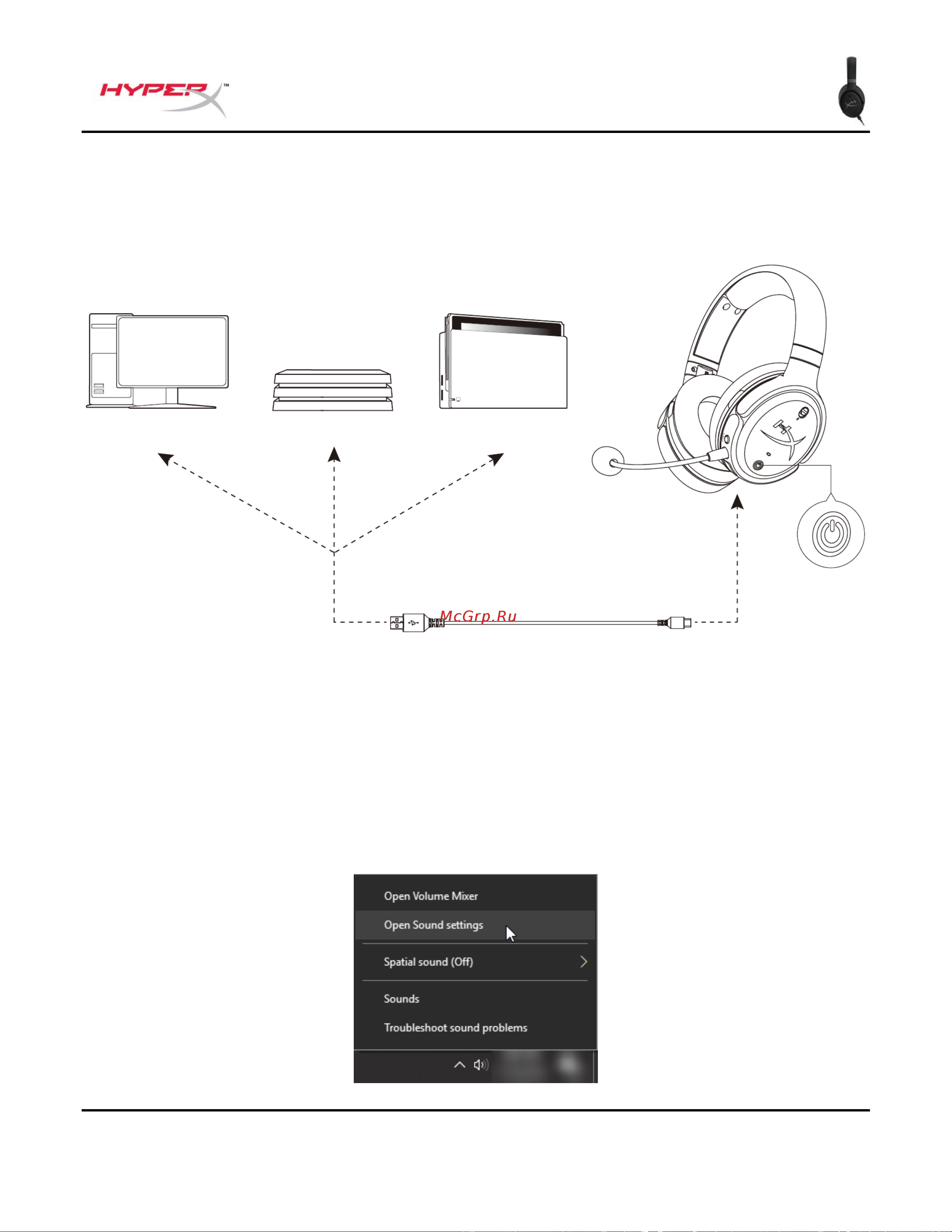 HyperX Cloud Orbit S [112/0] Korzystanie ze słuchawek