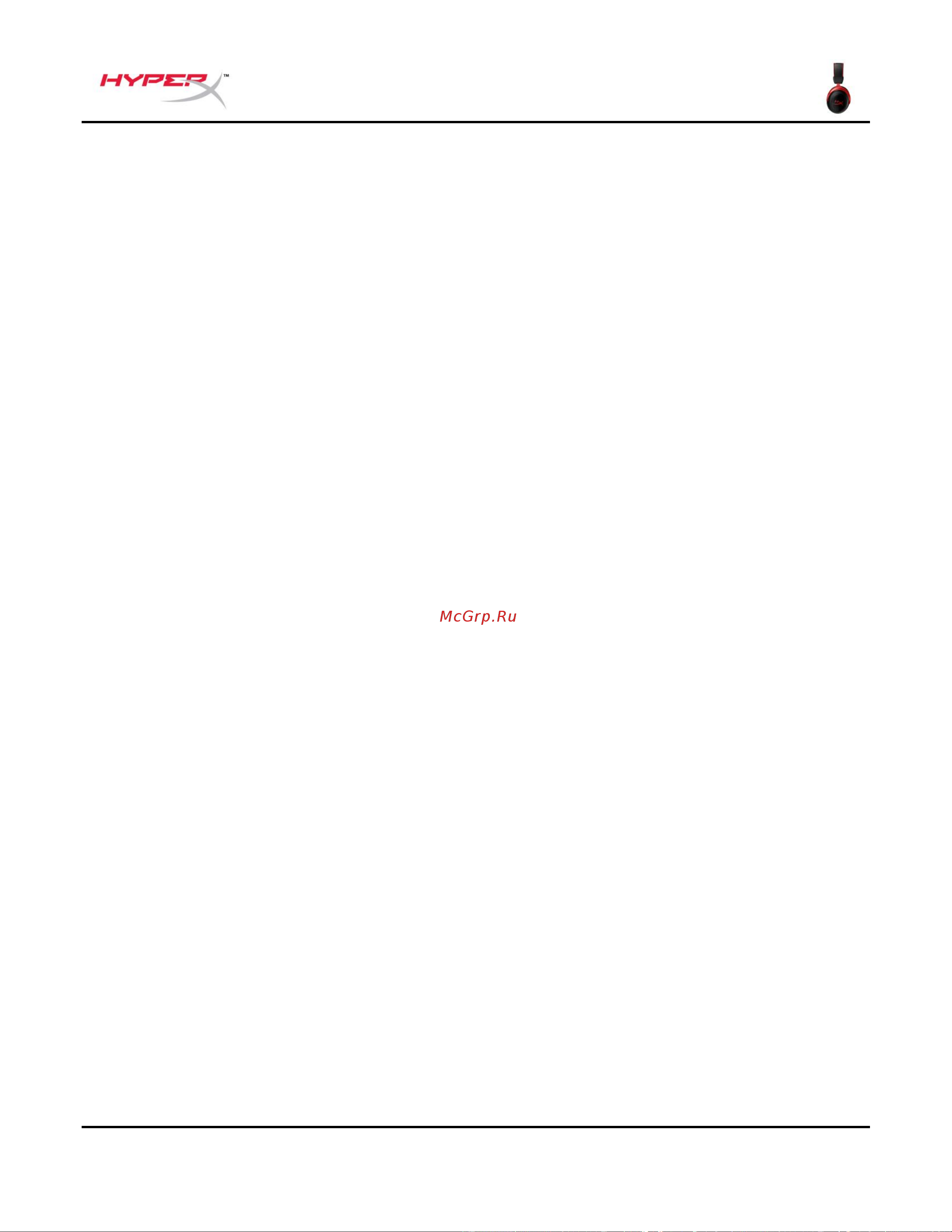 HyperX Cloud II Wireless (HHSC2X-BA-RD/G) [147/210] สารบ ญ