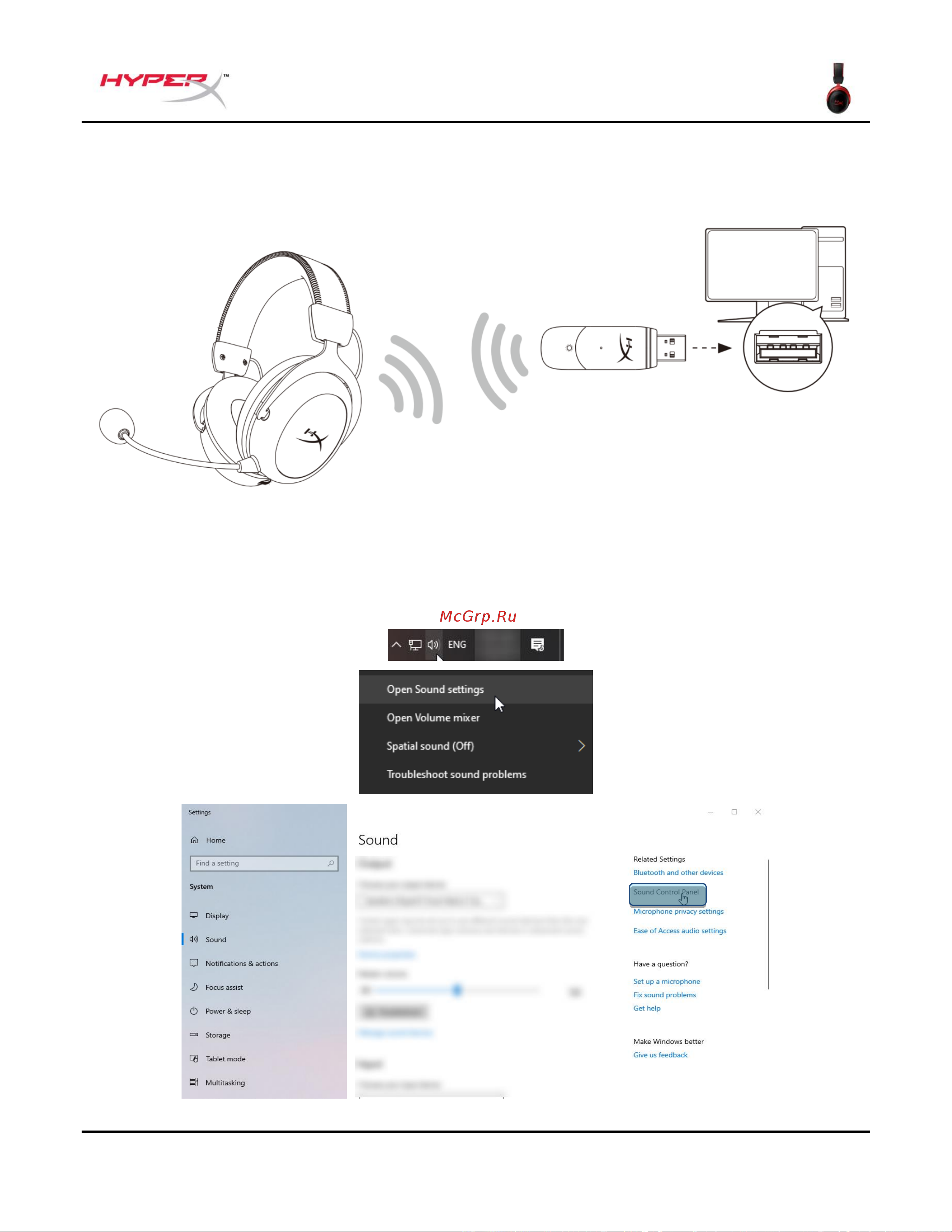 HyperX Cloud II Wireless (HHSC2X-BA-RD/G) [46/210] Configuration sur pc