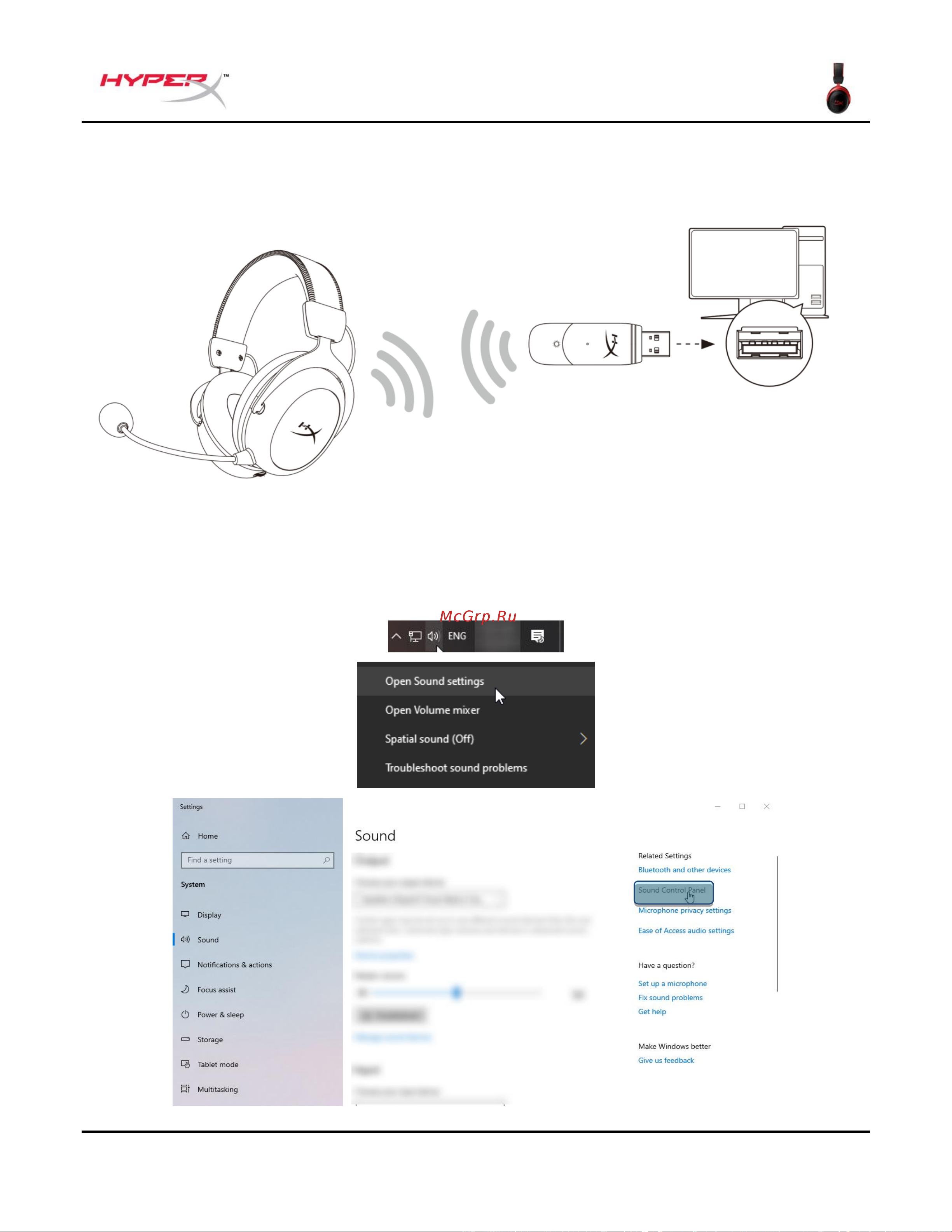 HyperX Cloud II Wireless (HHSC2X-BA-RD/G) [72/210] Configurando com o pc